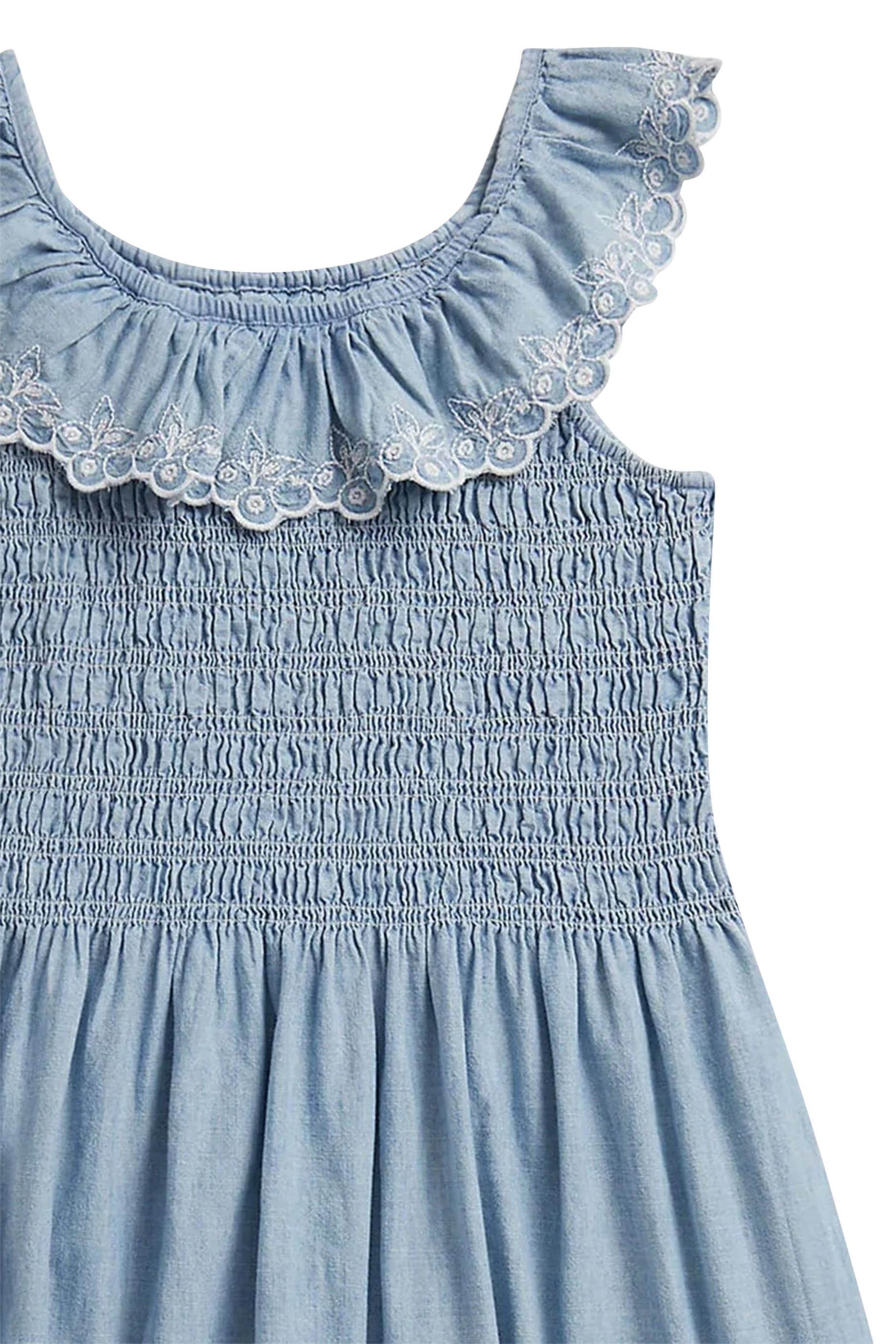 Kids Pony-Embroidered Wide-Leg Trousers