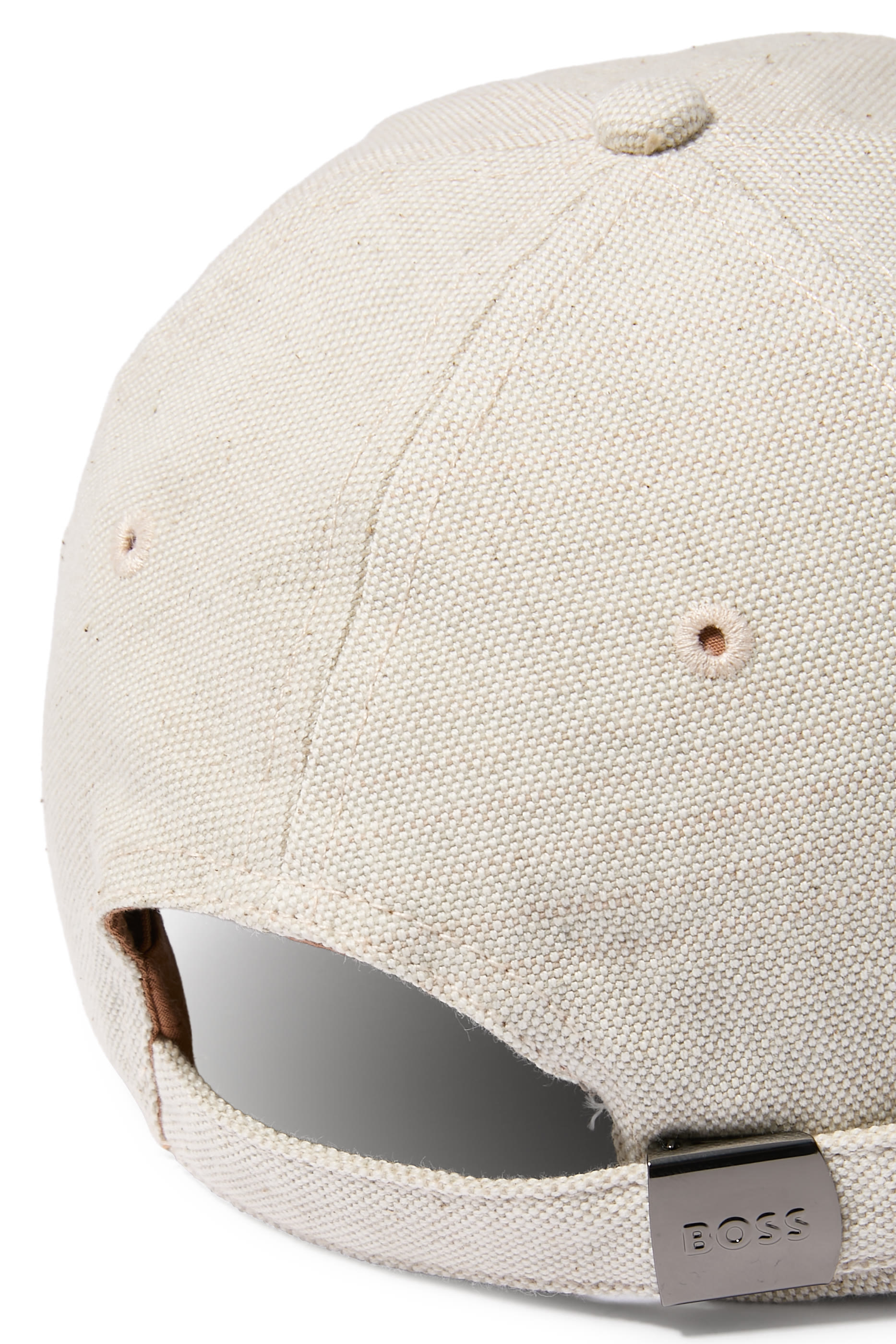 Leather Trim Cap 