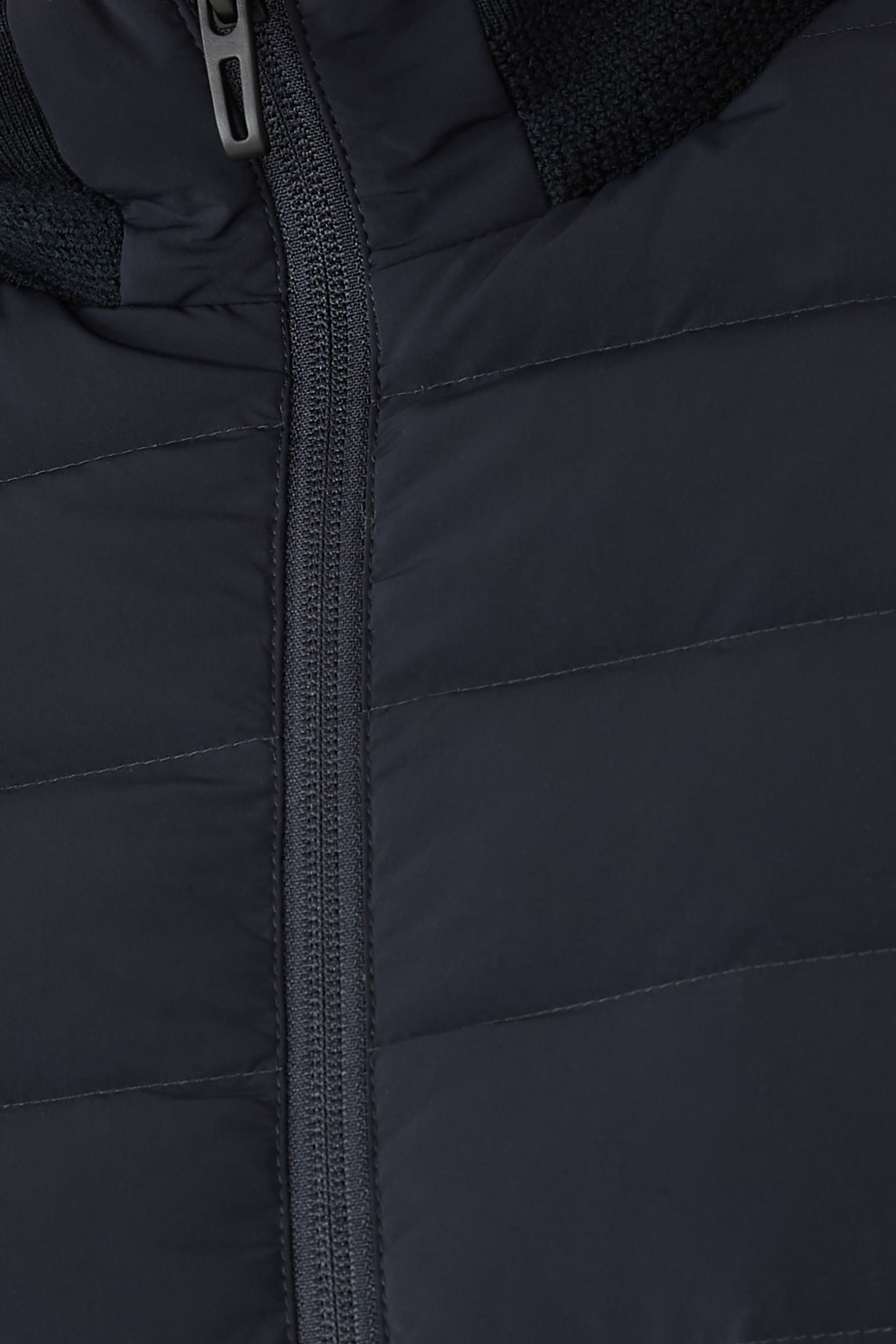 Knit Sleeves Travel Essential Down Jacket