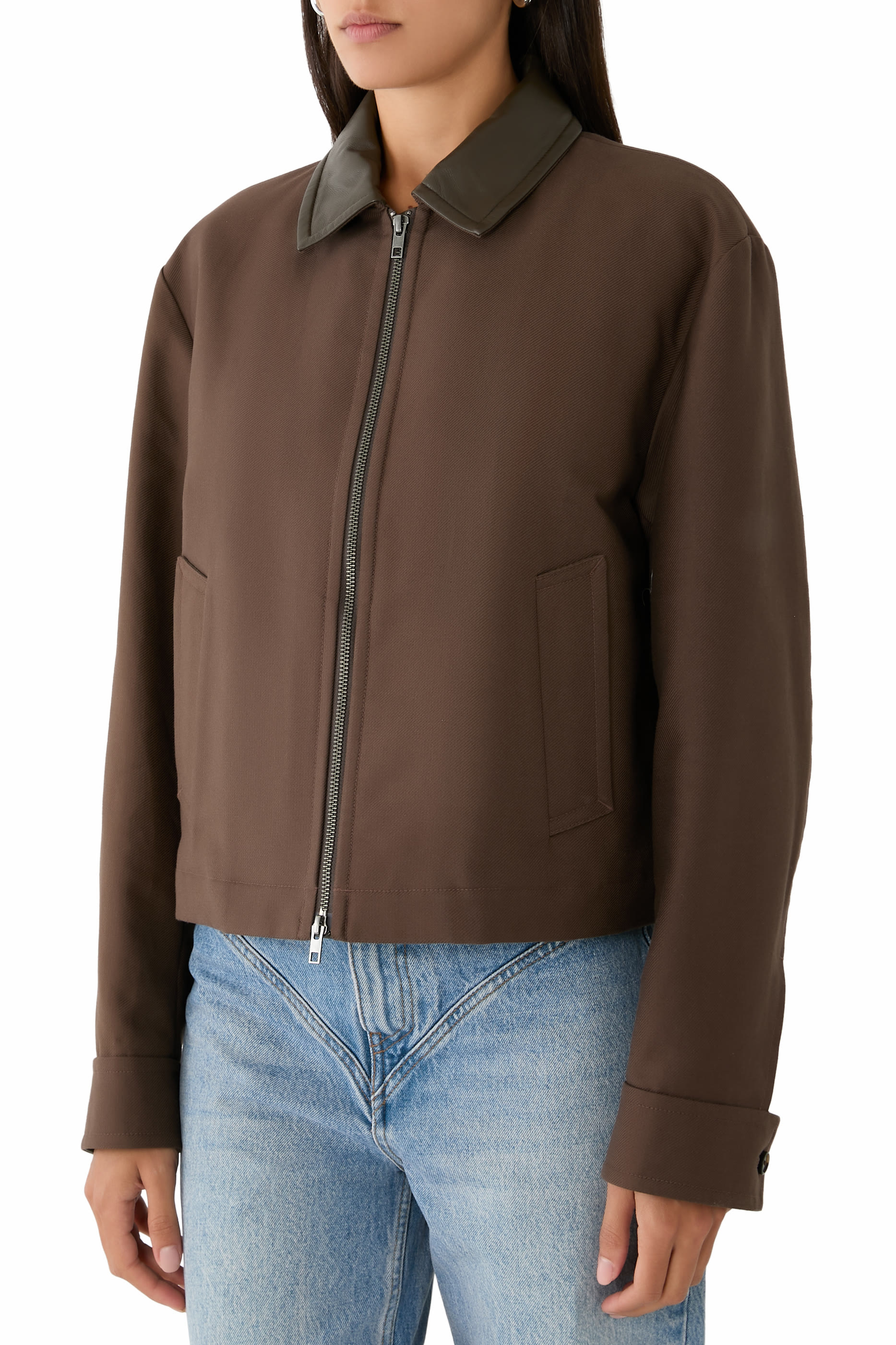 Casual Cotton Twill Jacket