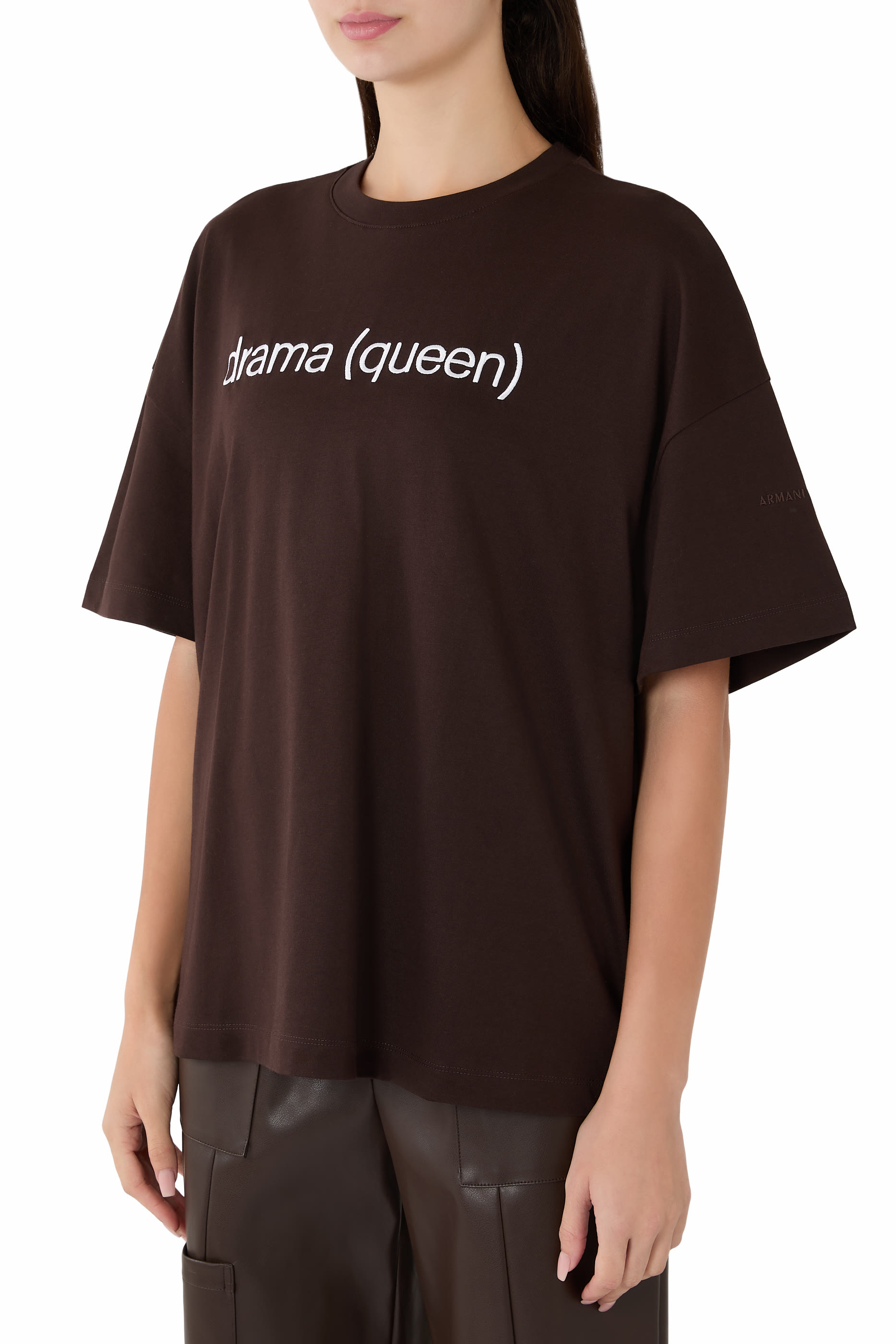 Drama Queen Lettering T-Shirt