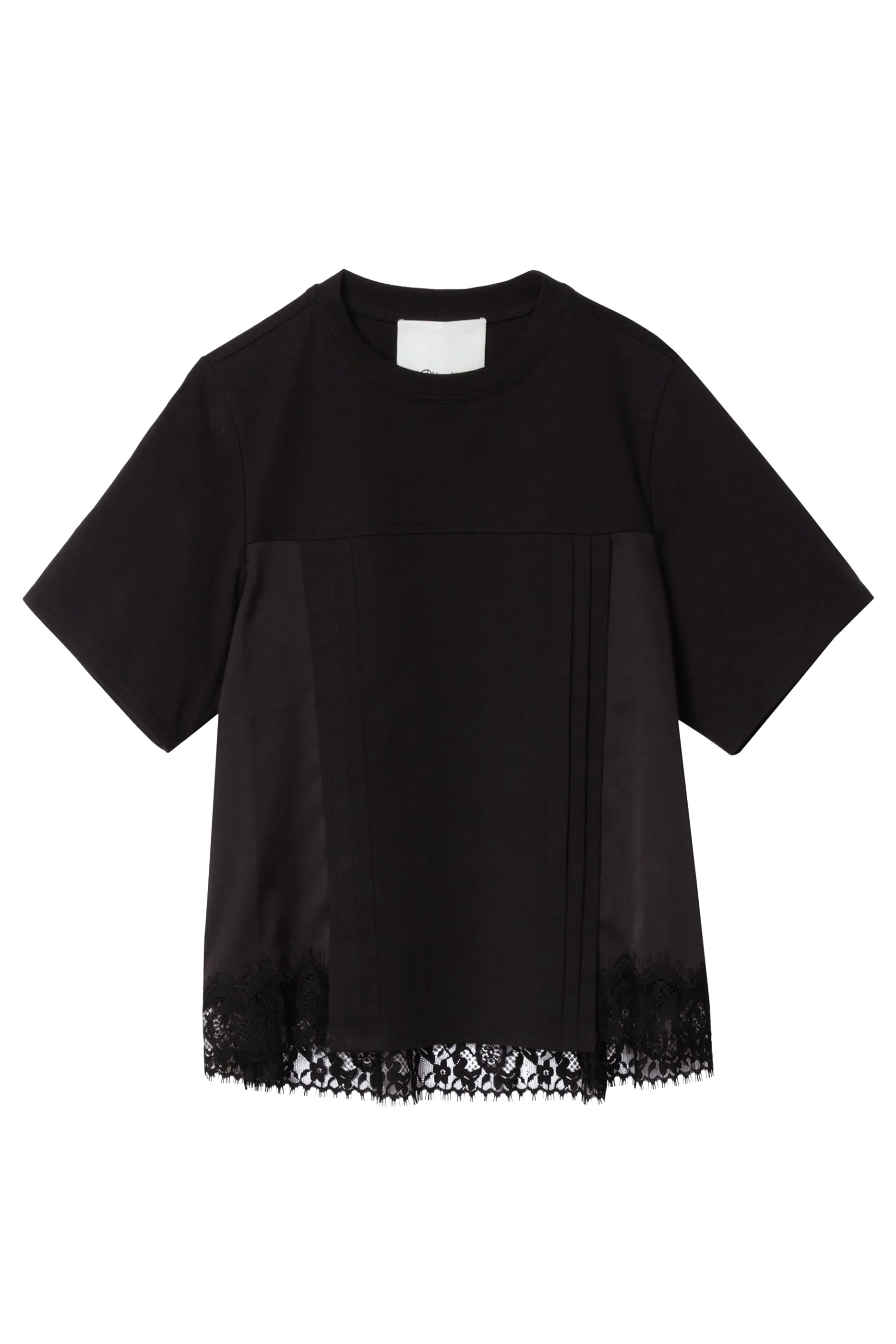 Satin Lace Combo T-Shirt 