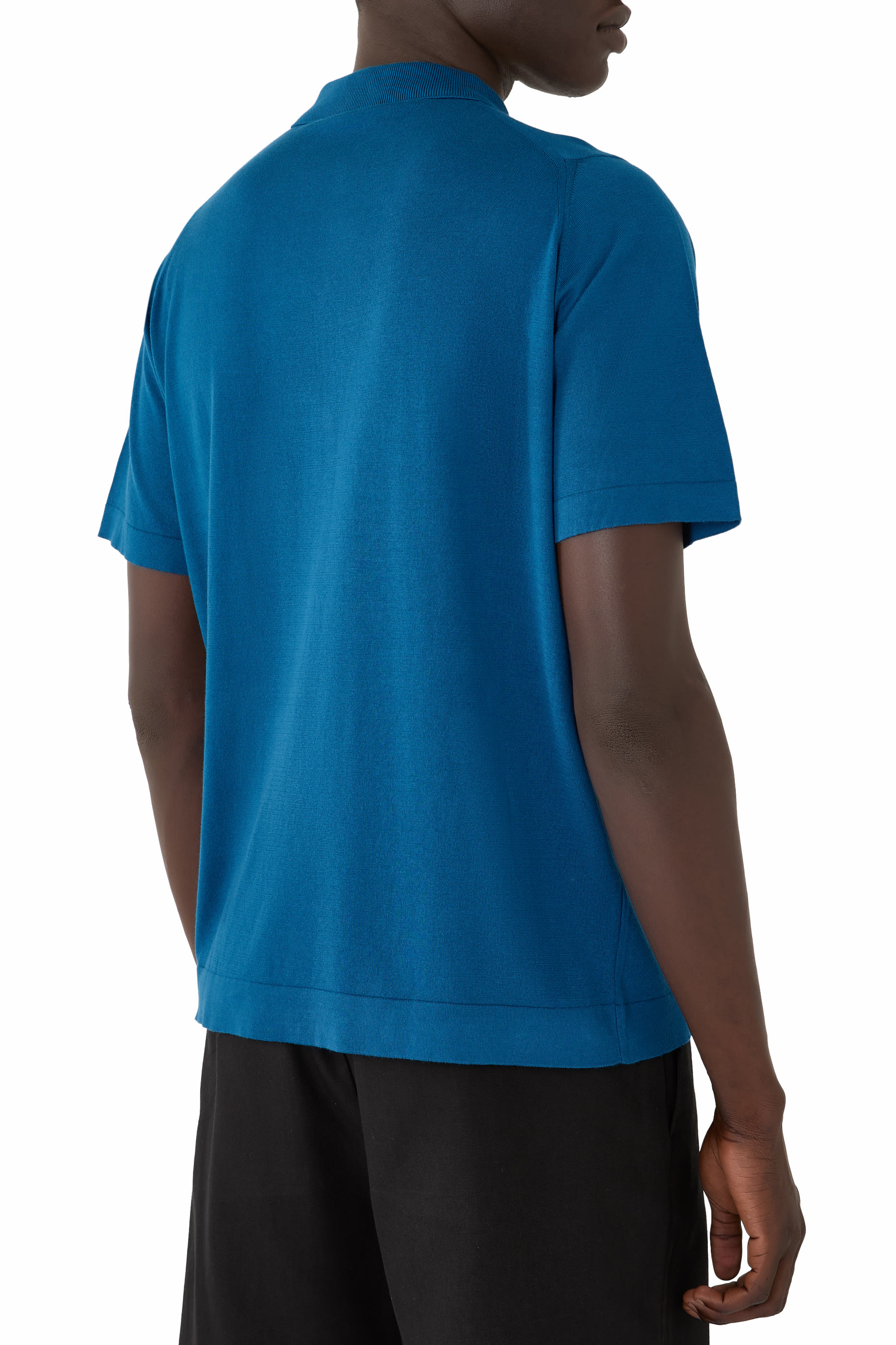 Folke Sea Island Cotton Polo Shirt