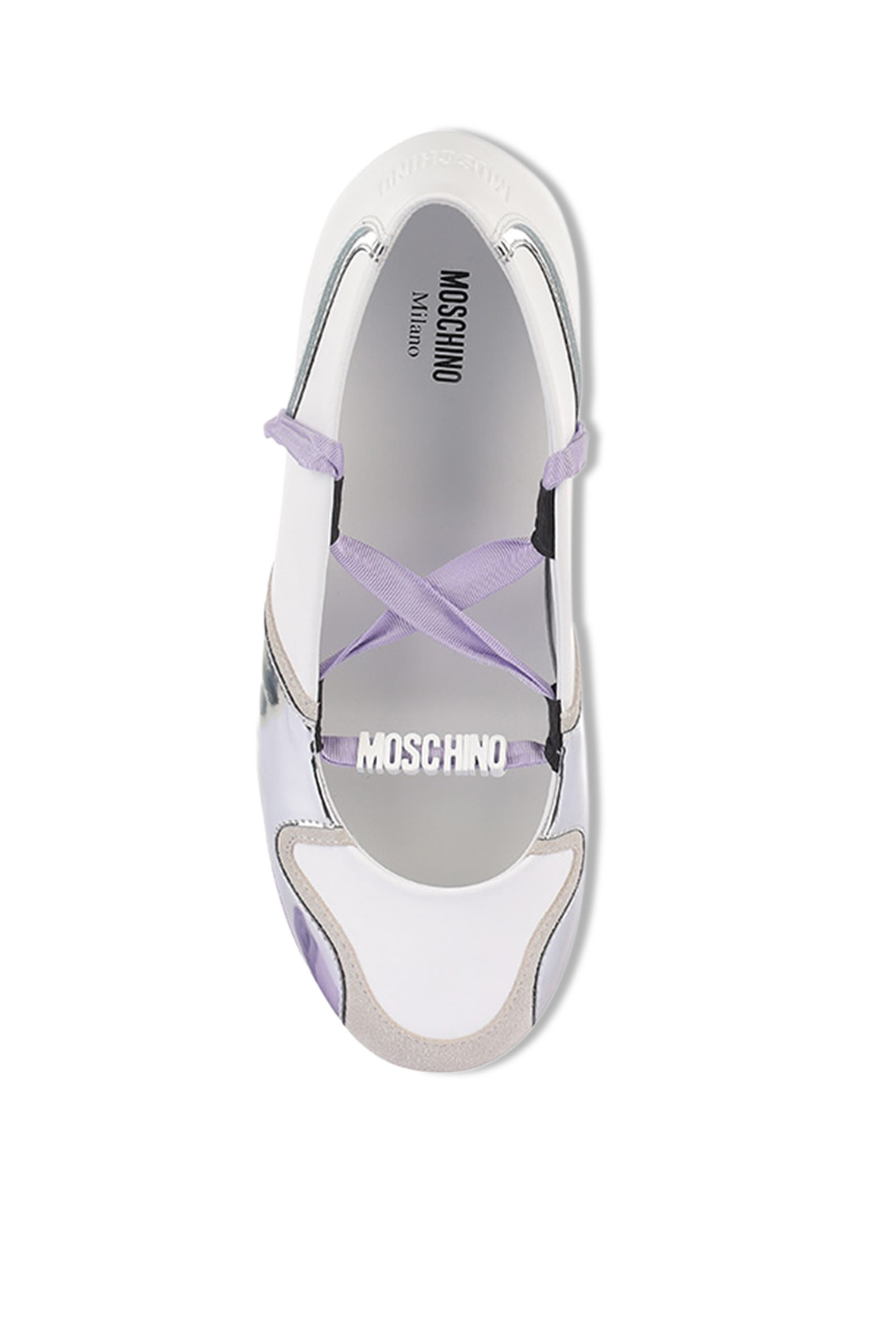 Mirror Effect Details Ballet Flats 10