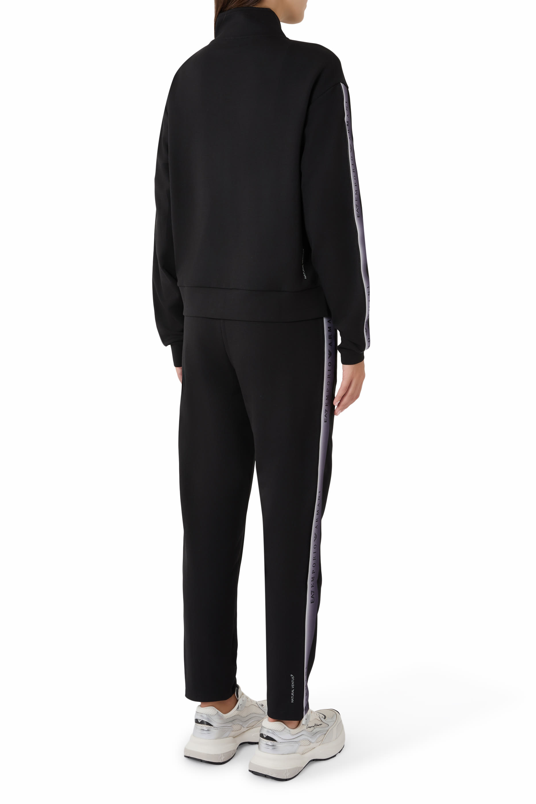 EA7 Logo Tape Tracksuit Set