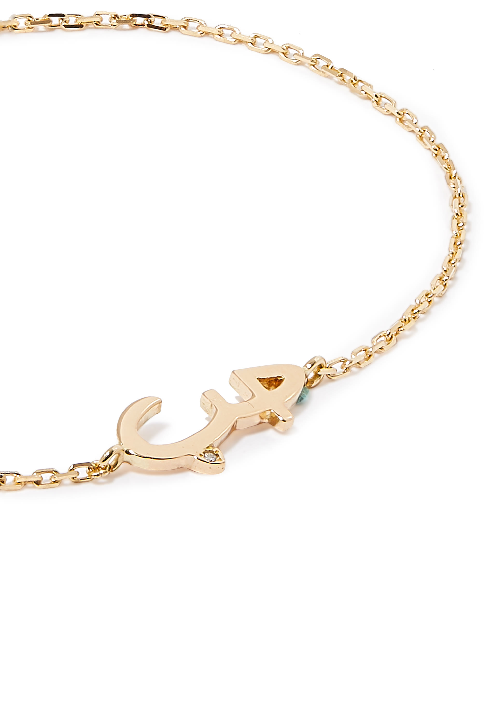 Hob Bracelet, 18k Yellow Gold  Diamonds