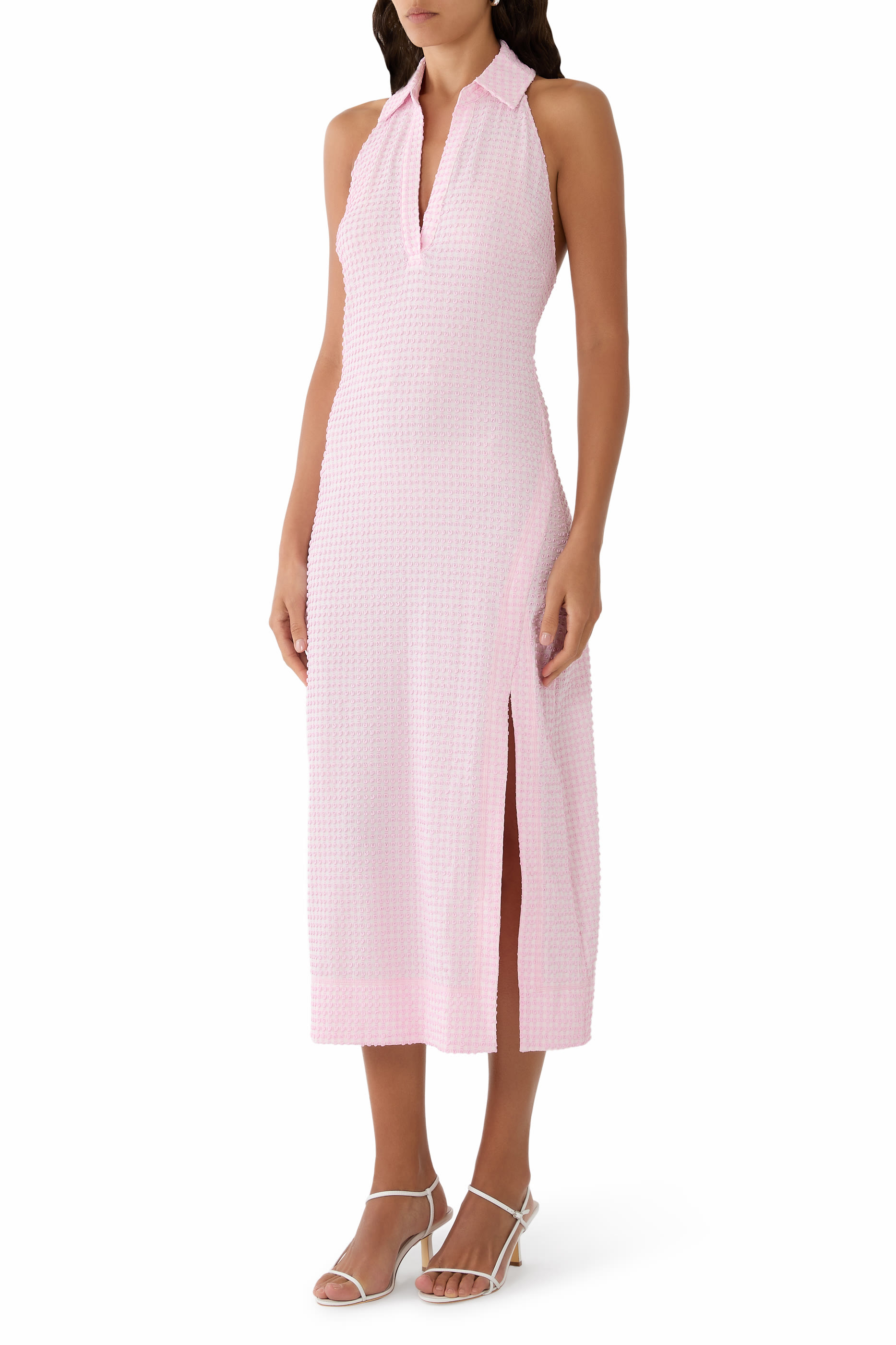 Clairmont Halter Midi Dress 