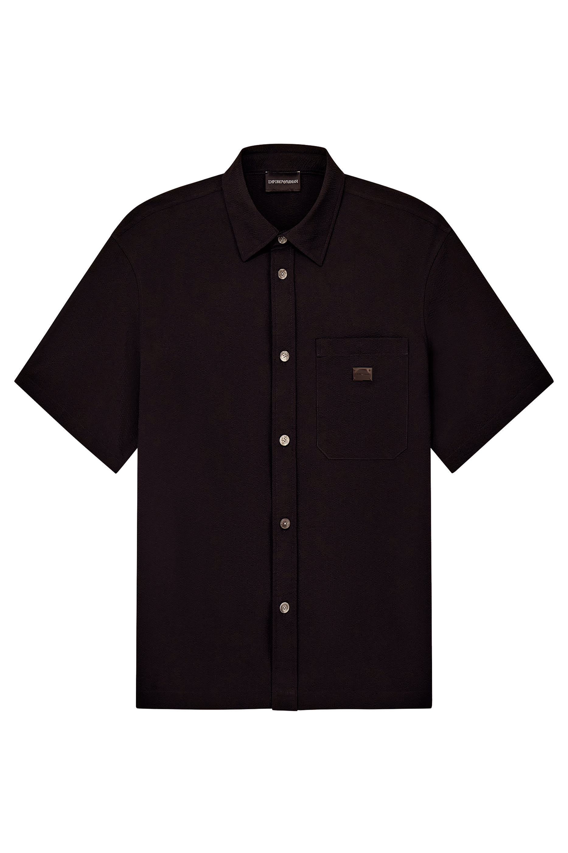 Seersucker Short Sleeves Shirt