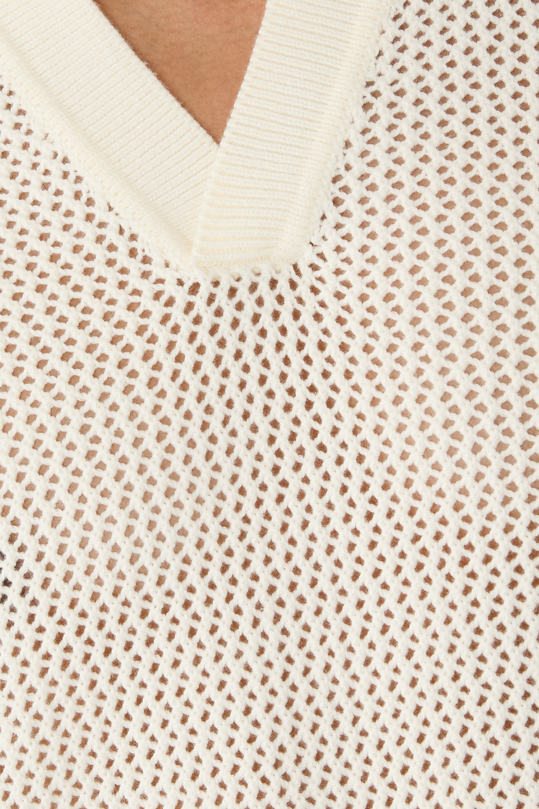 Logo Grid Knitted Polo