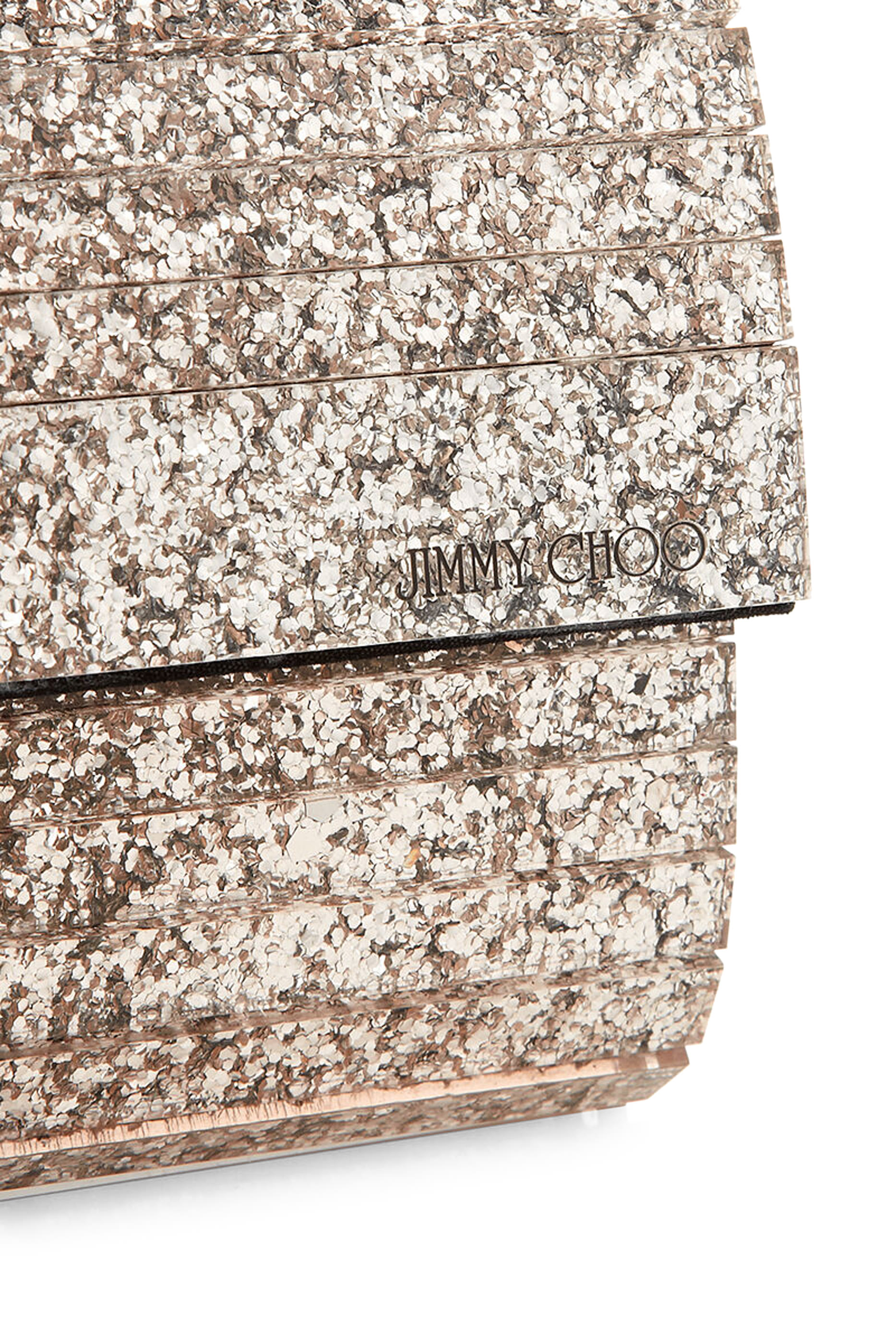 Sweetie D&eacute;grad&eacute; Glitter Plexi Clutch