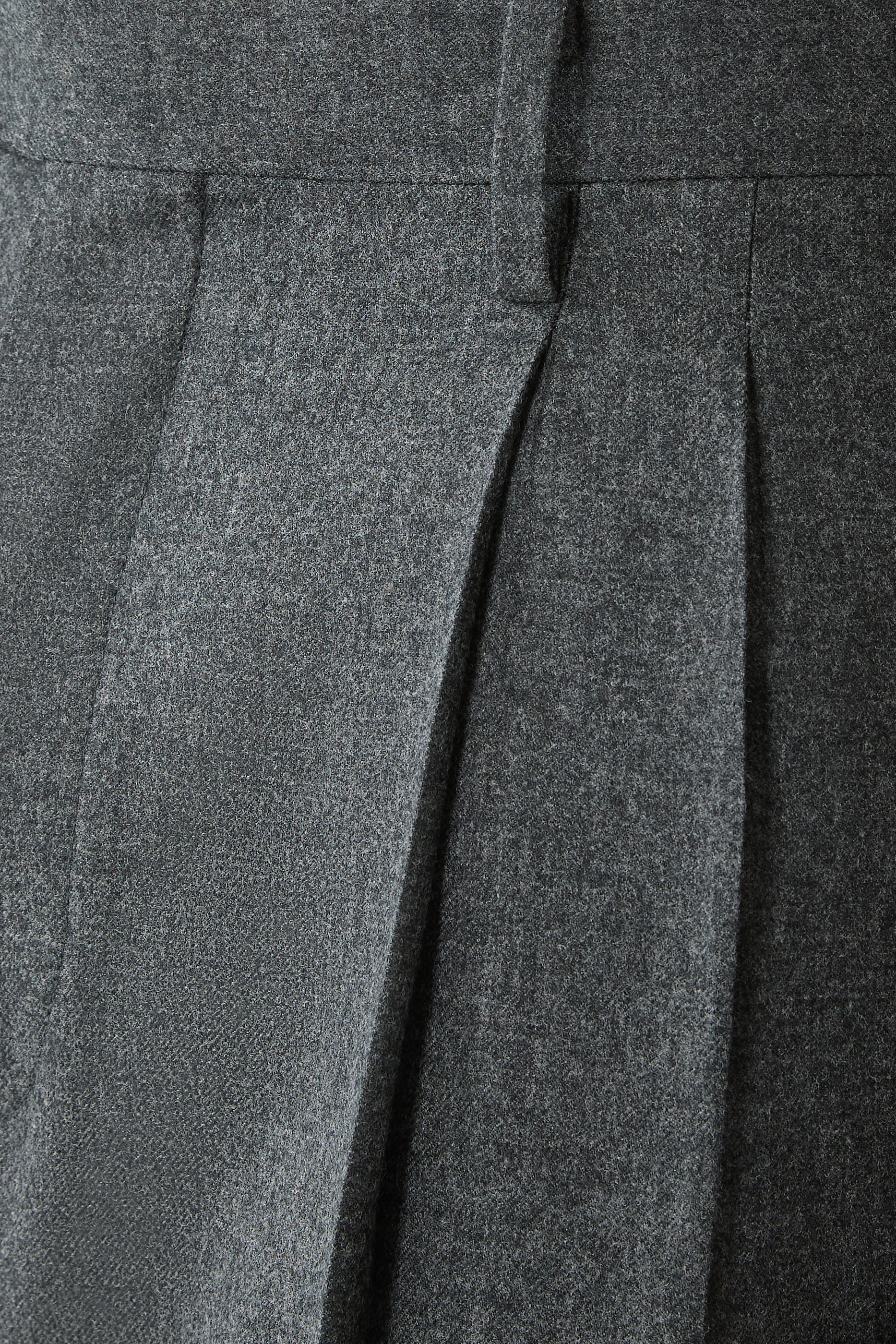 Super Light Wool Two-Tuck Slacks
