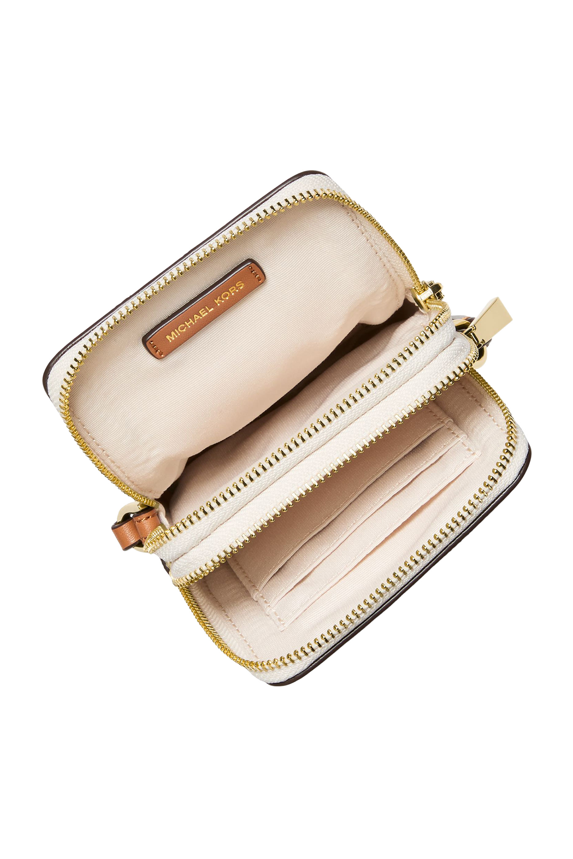 Jet Set Small Signature Logo Smartphone Crossbody Bag
