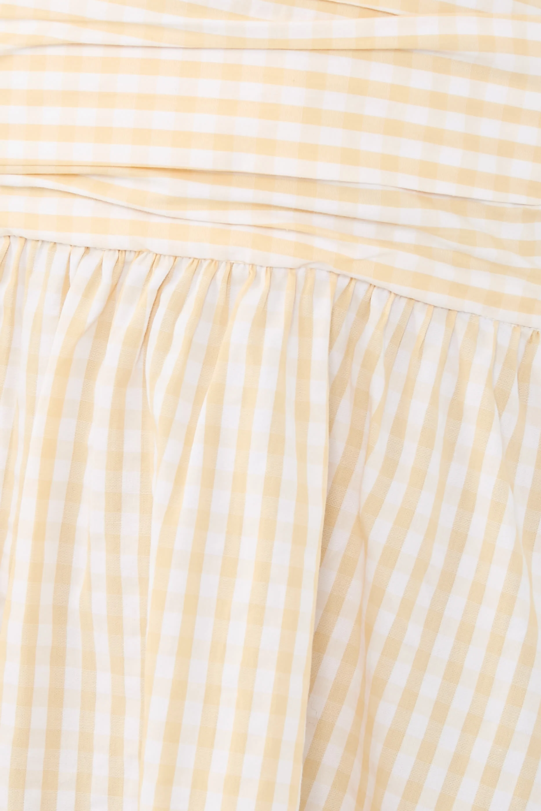 Lido Maxi Dress in Butter Textured Gingham