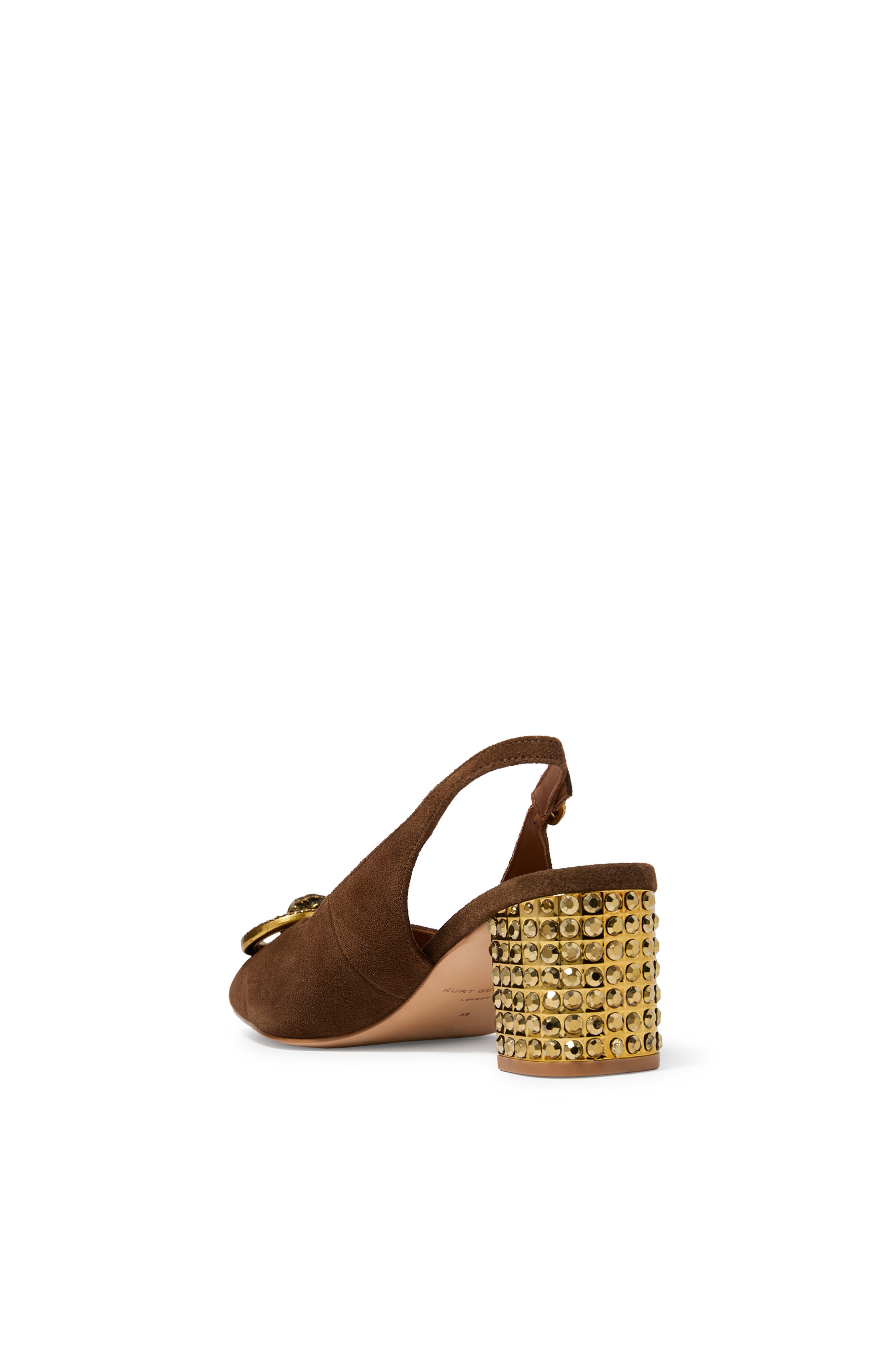 Chelsea 60 Block Slingback Mules