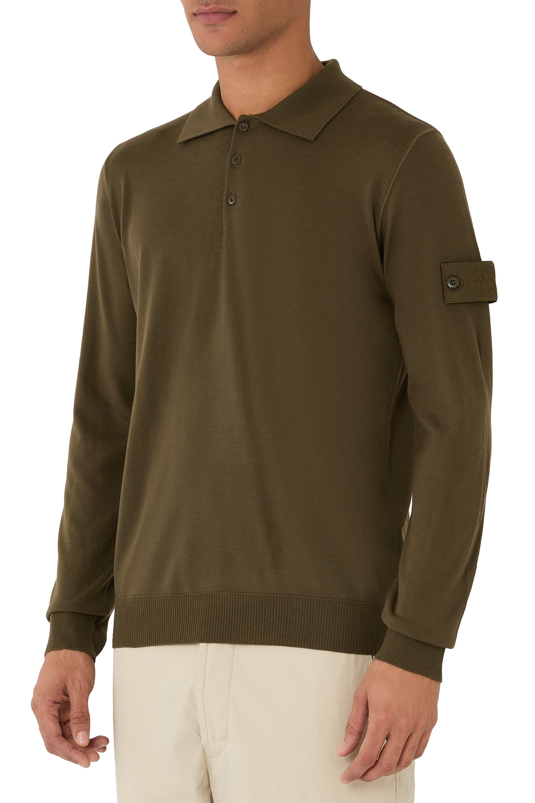  Long-Sleeve Polo Shirt 