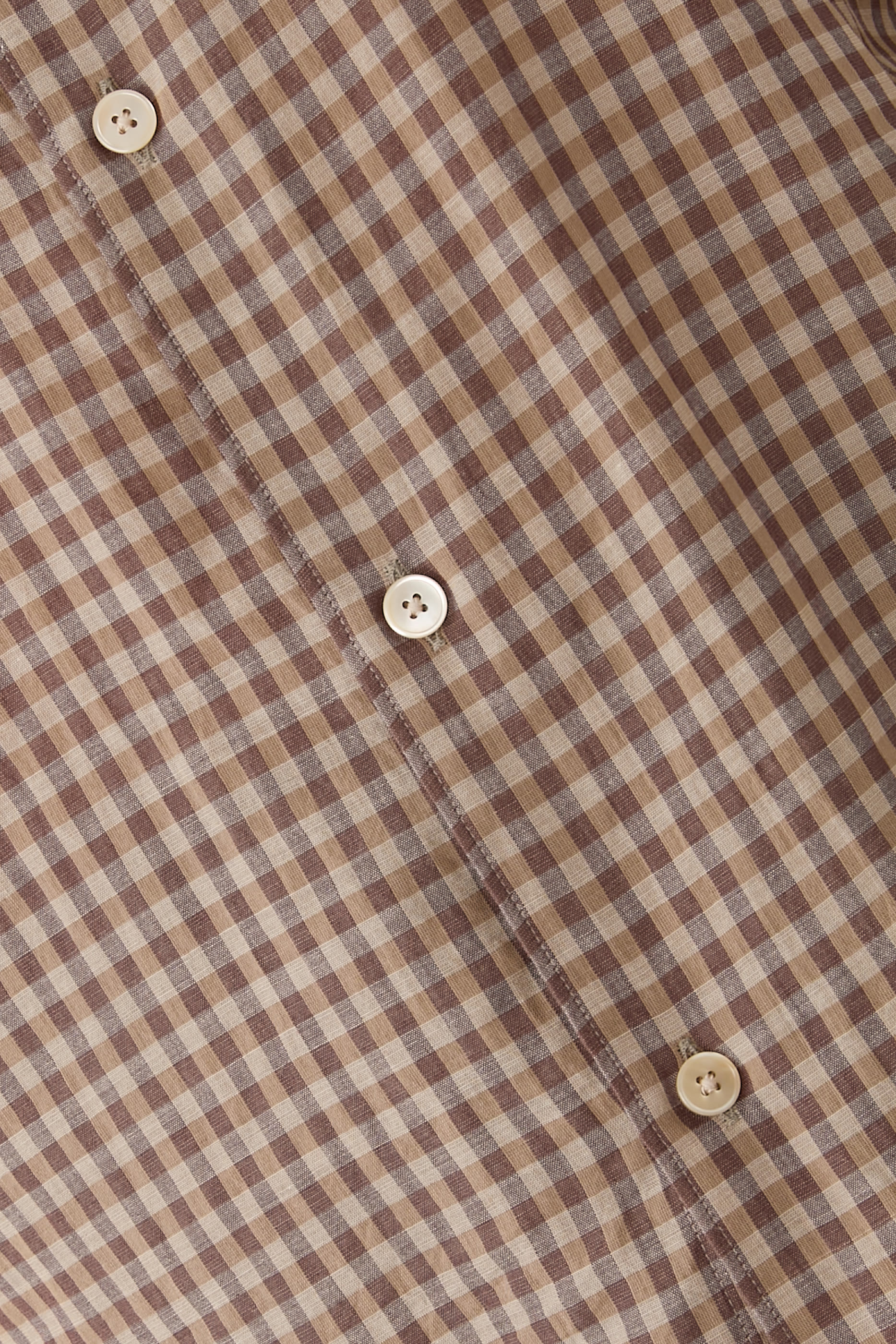 Light Cotton Check Shirt
