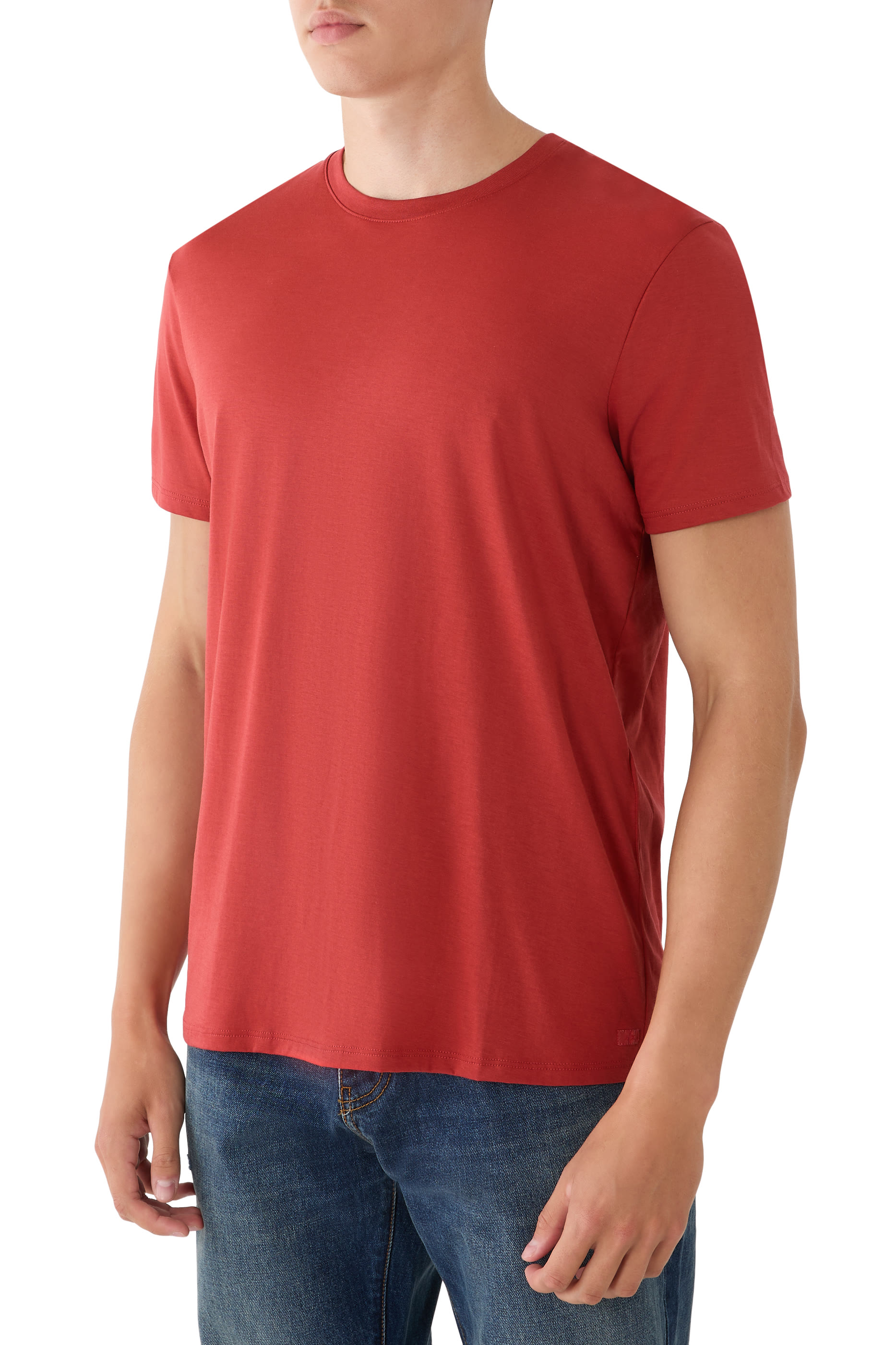Slim Fit Pima Cotton T-Shirt