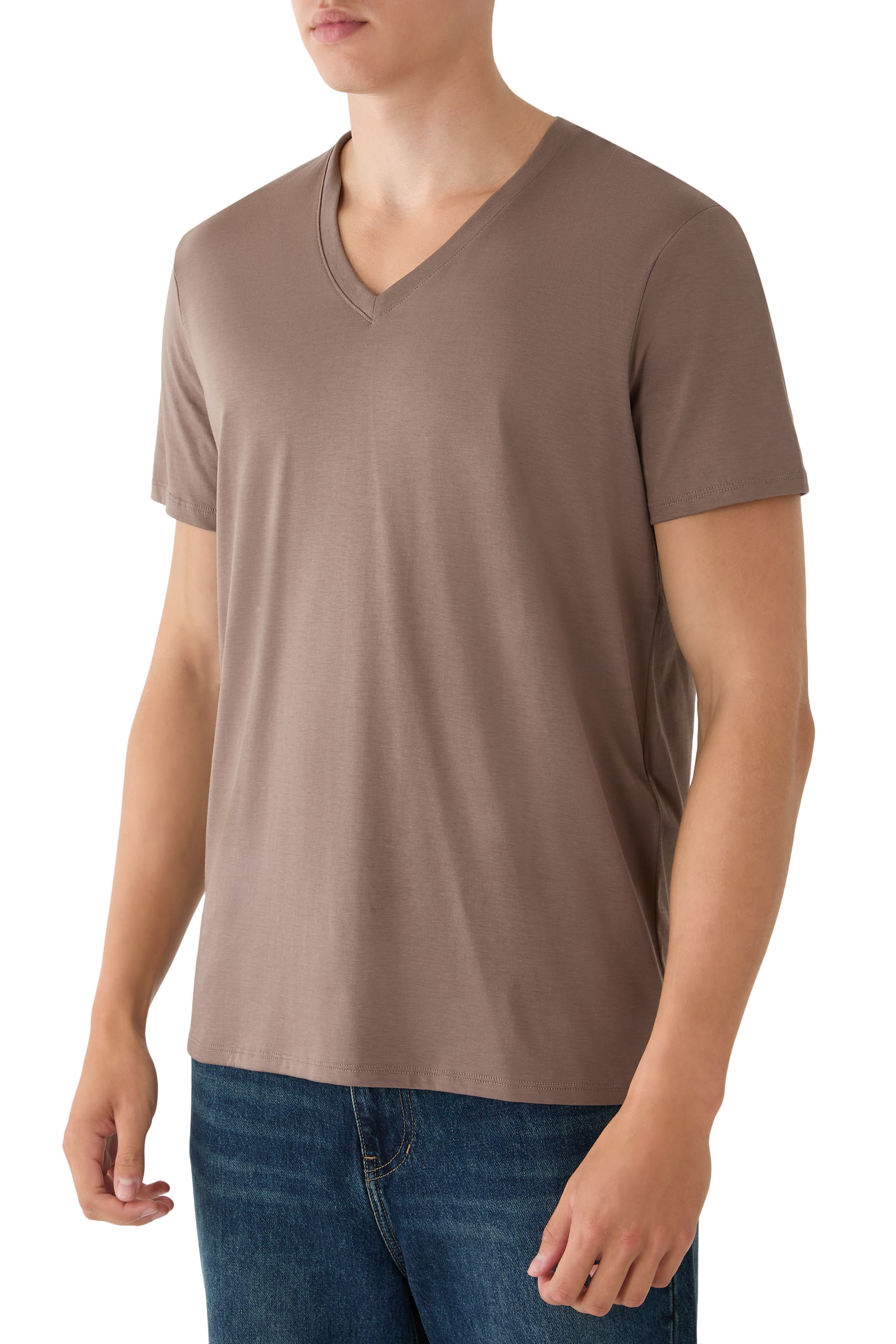 Slim Fit Pima Cotton T-Shirt