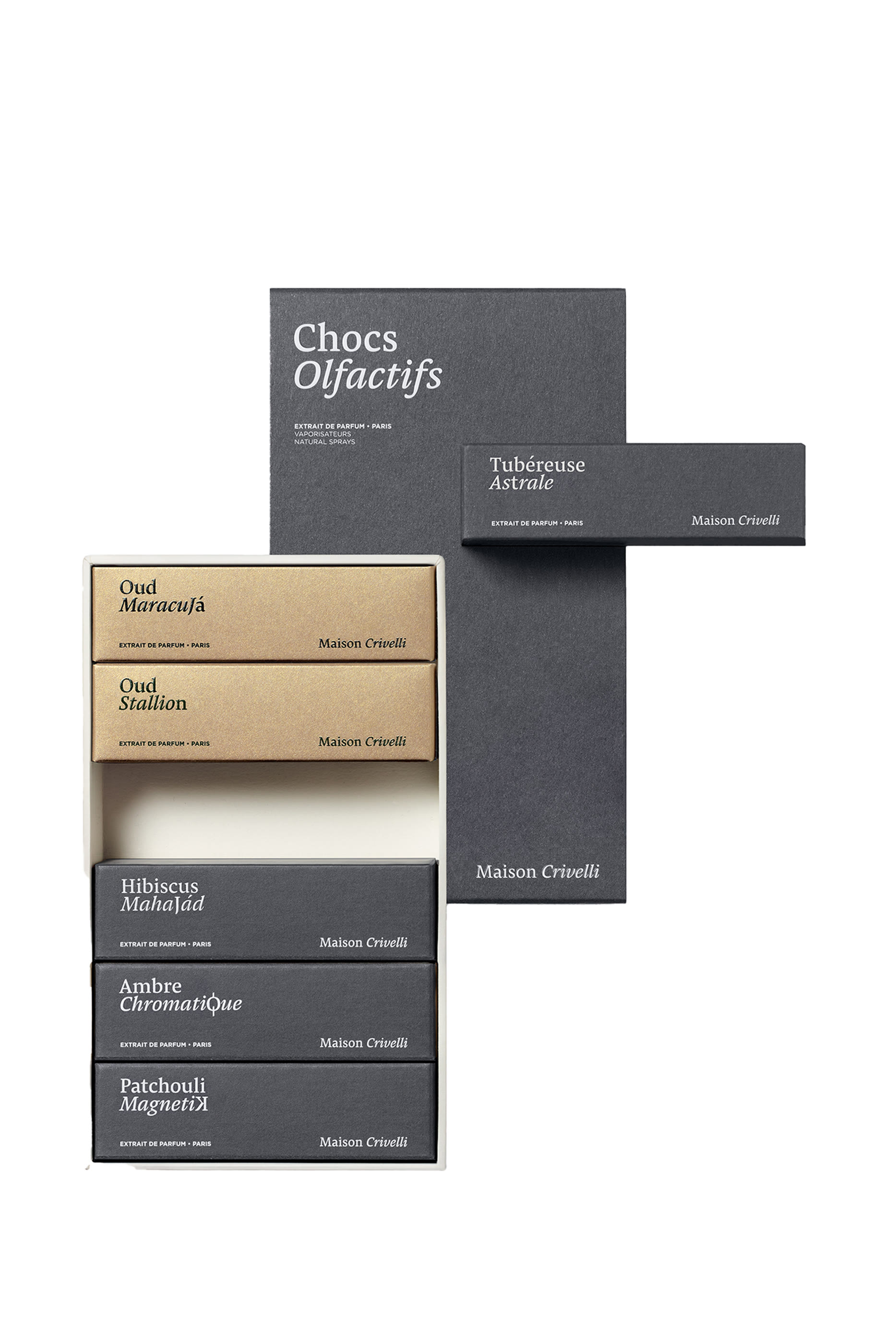 Chocs Olfactifs Extraits de Parfum