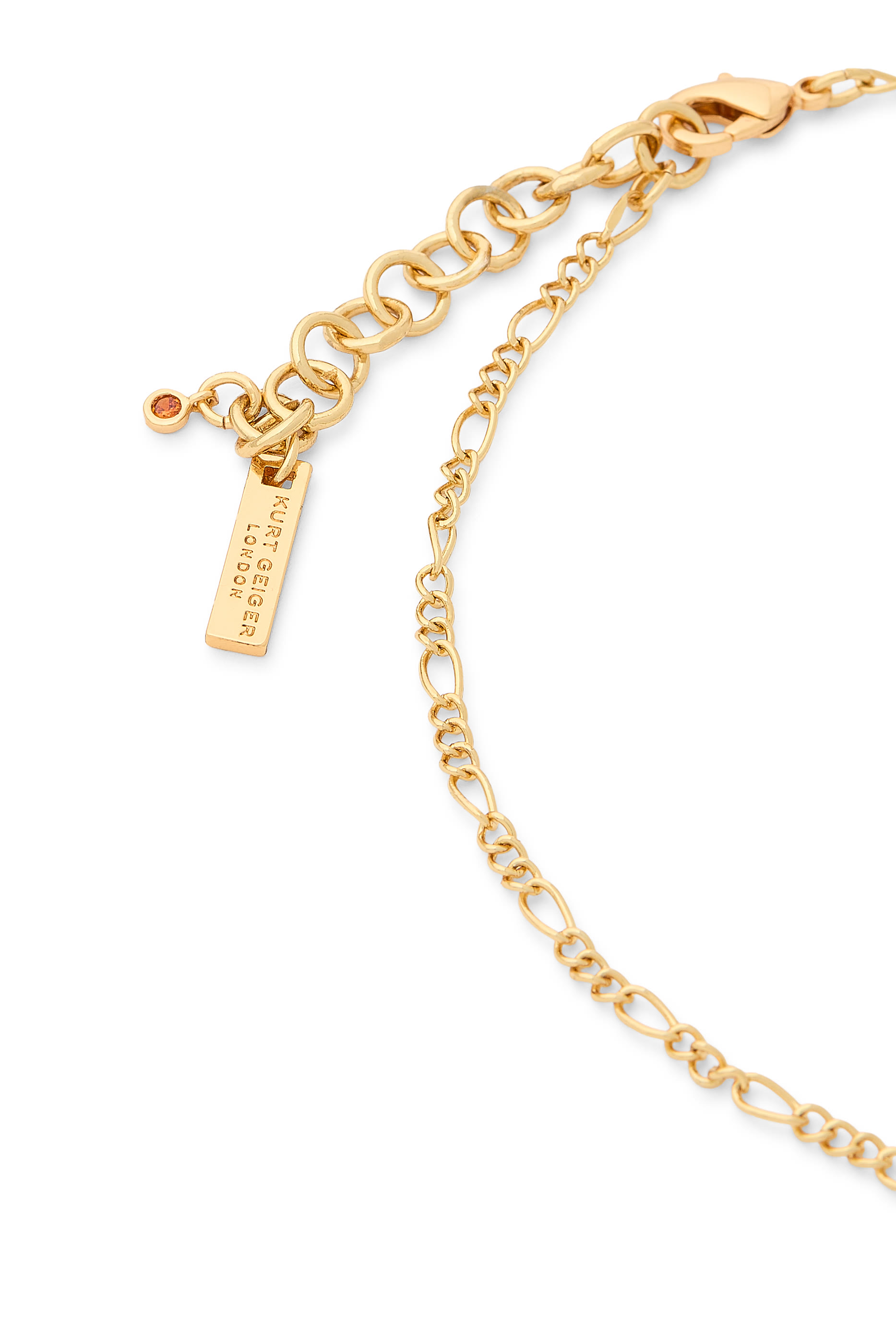 Vintage Charm Necklace, Brass  Charms