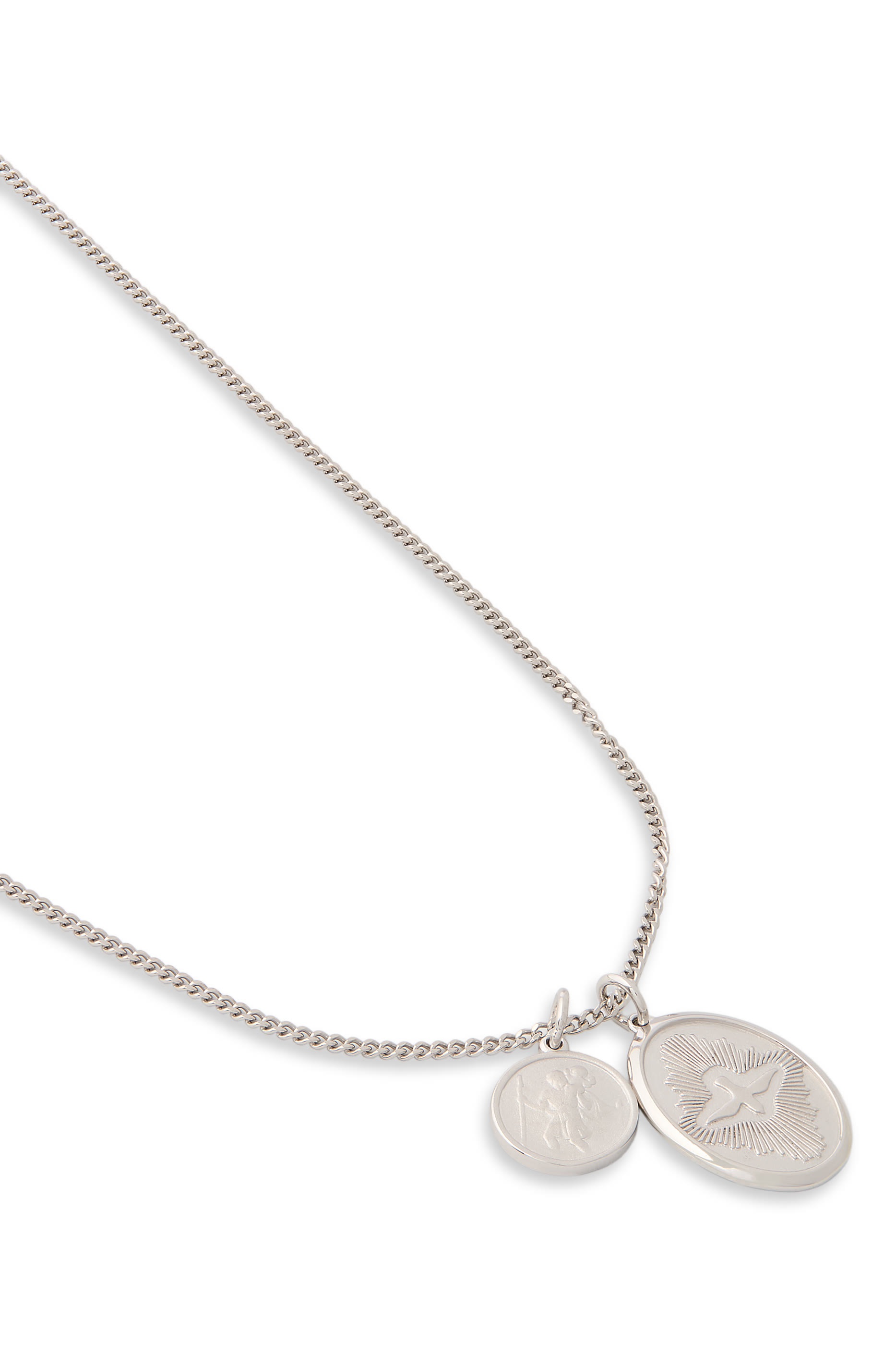 Mini Dove Necklace, Sterling Silver
