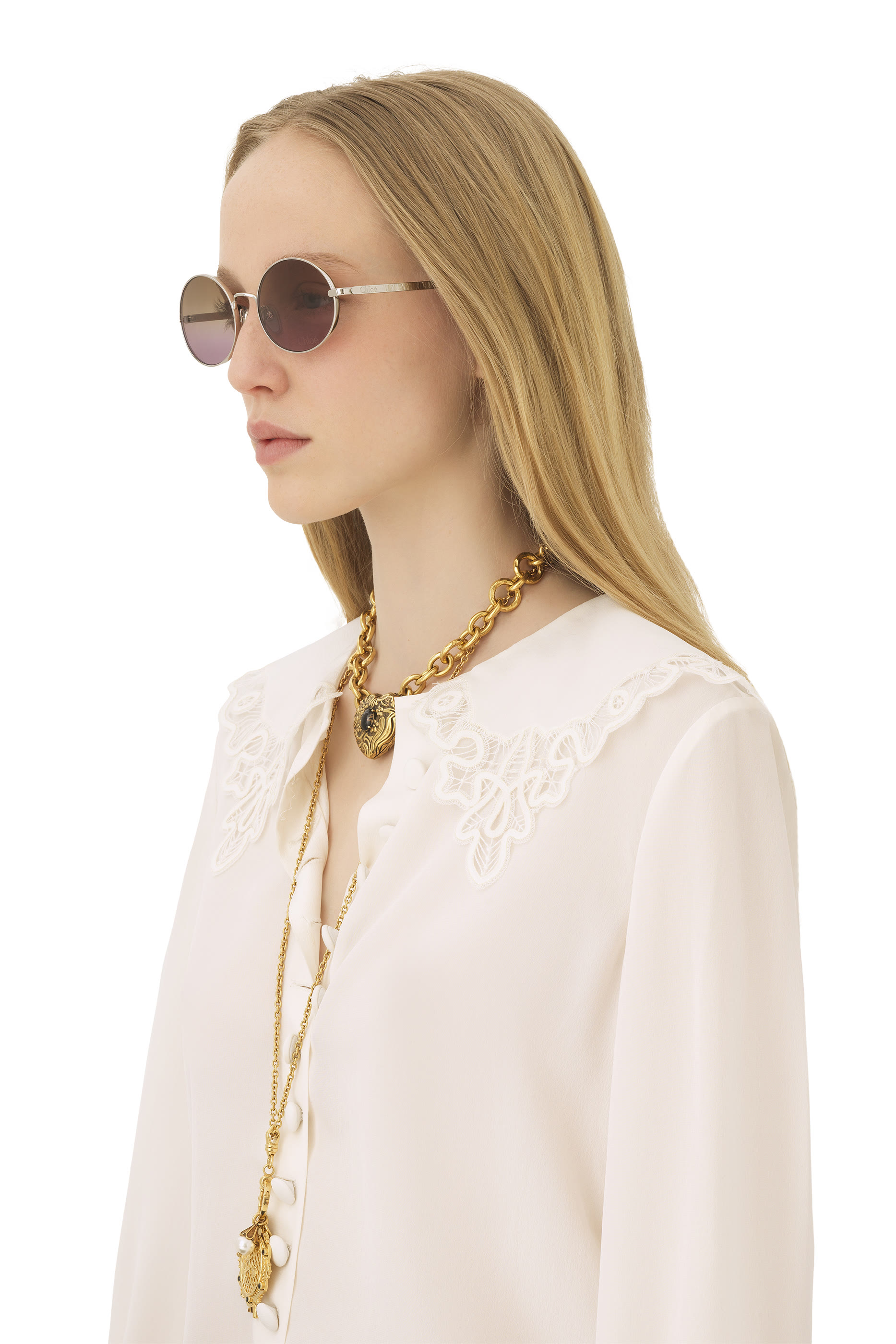 Aly Oval Sunglasses