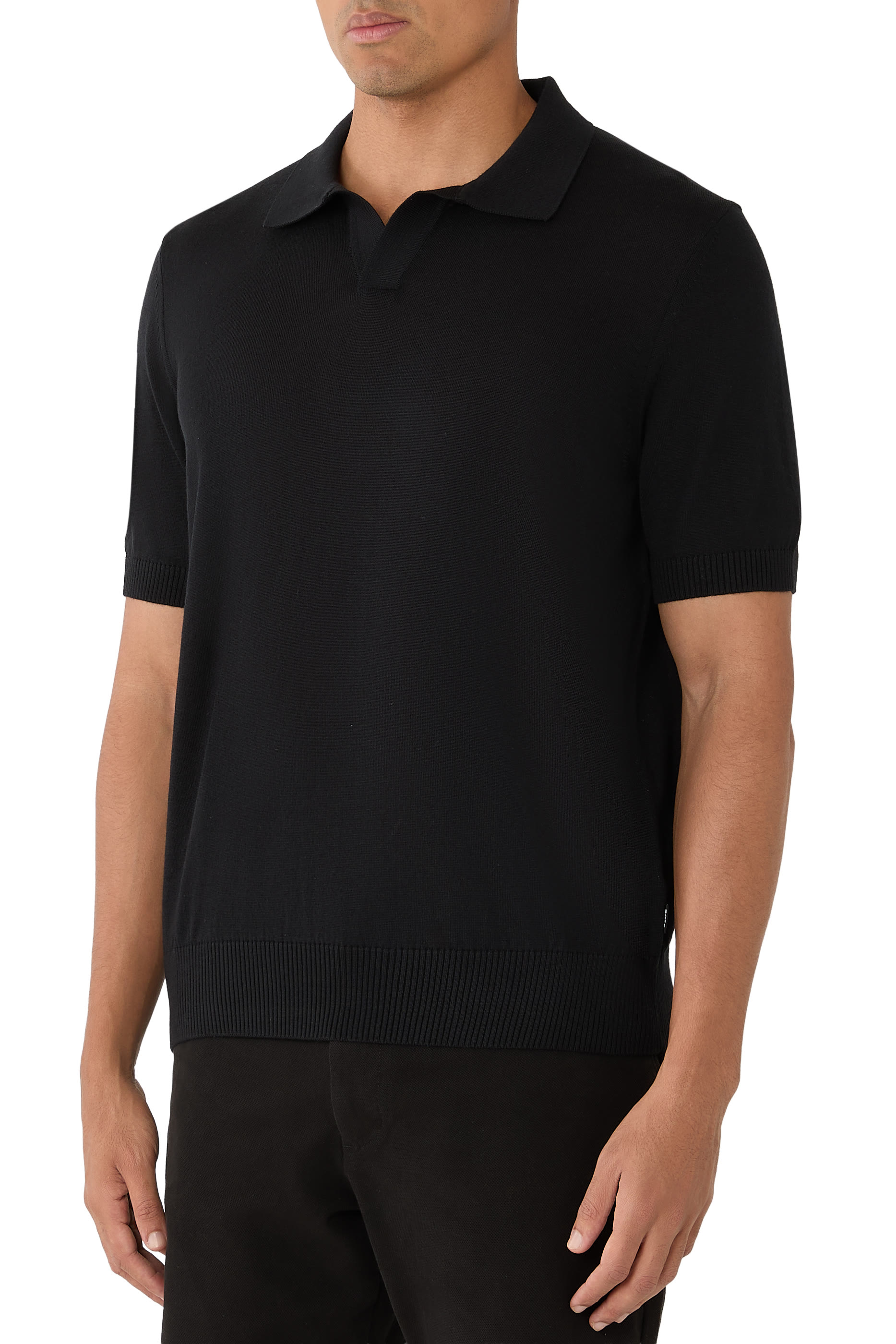 H-Lantoni Johnny Collar Knit Polo