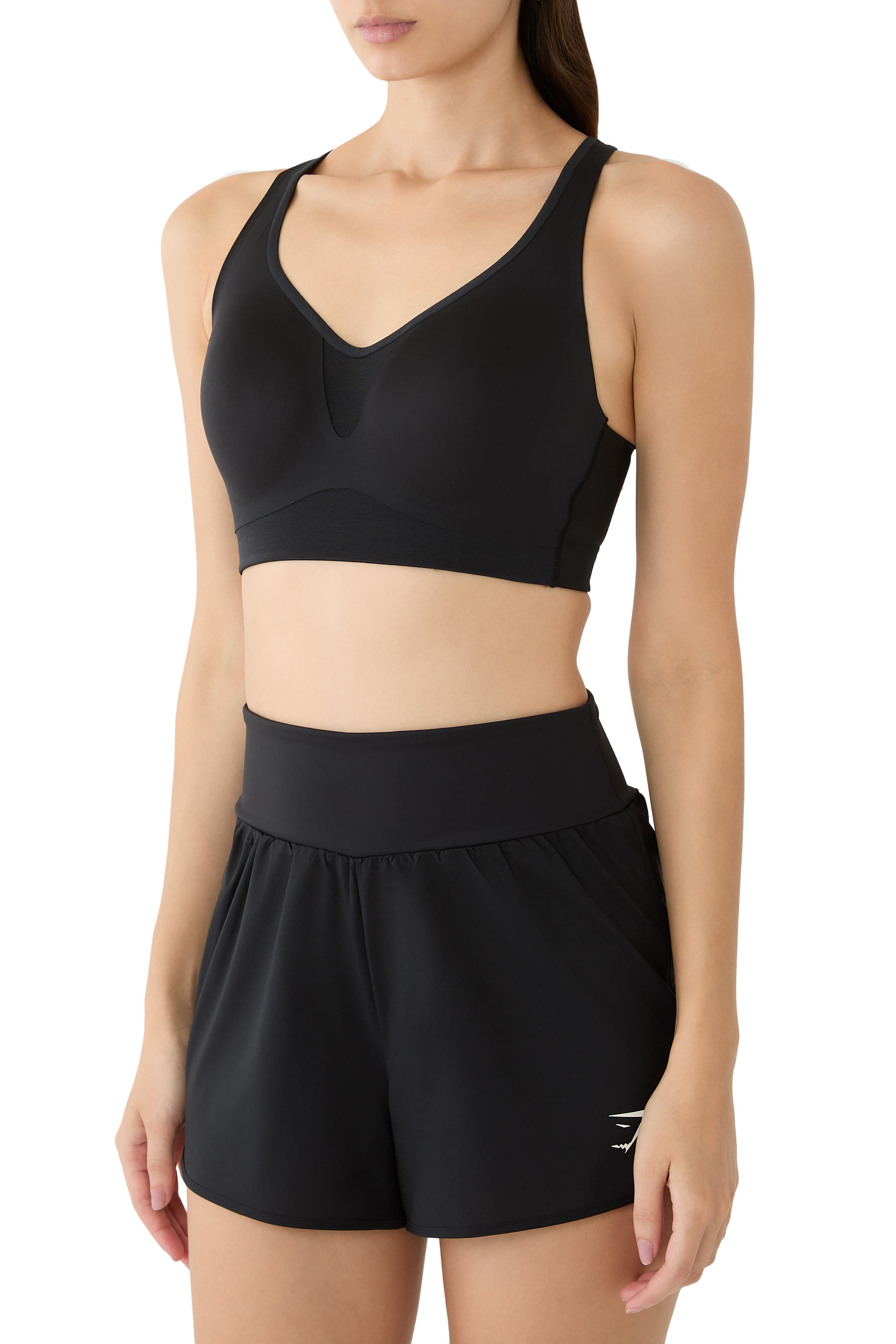 Fundamental High Support V-Neck Sports Bra
