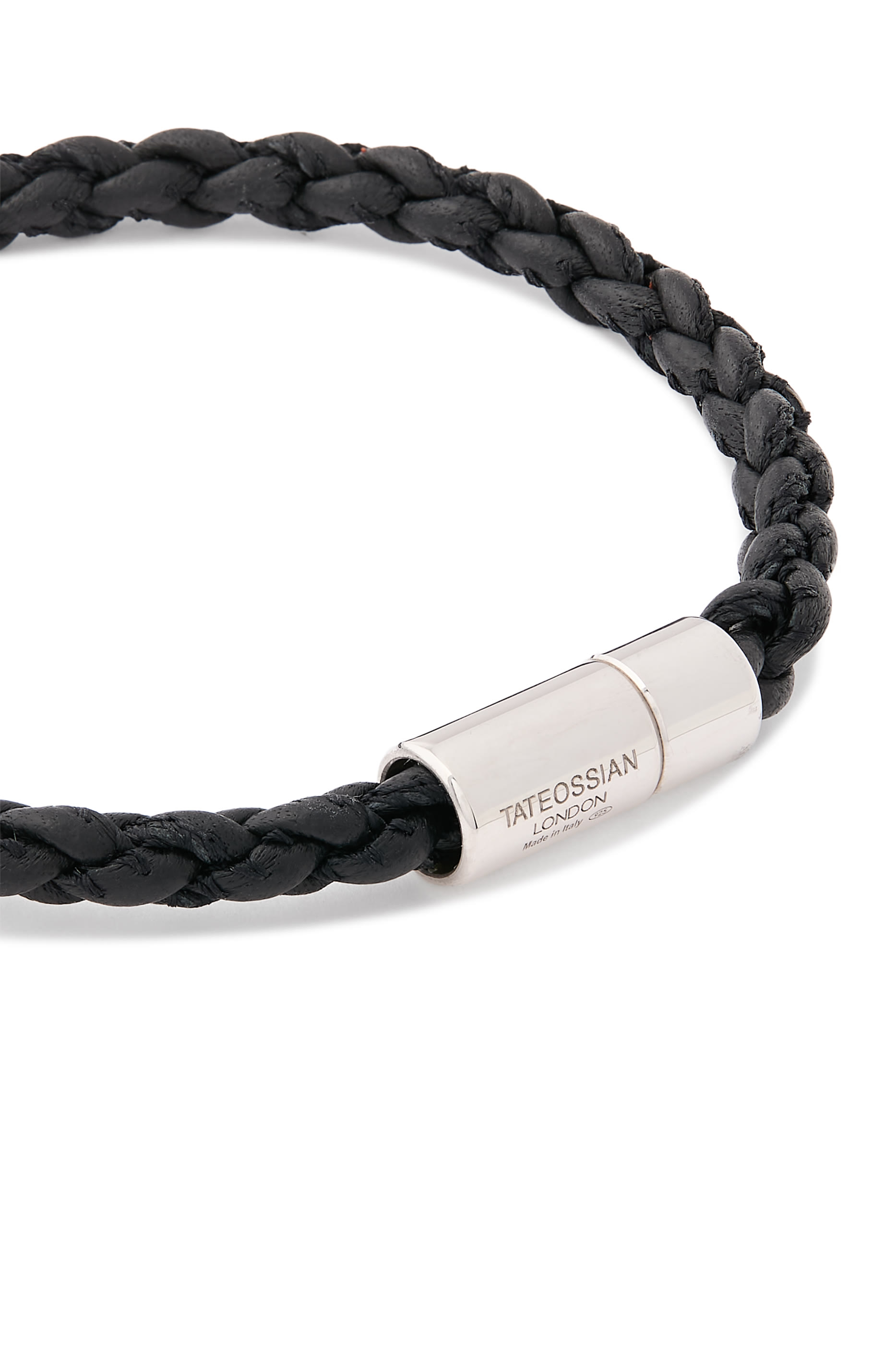 Big Pop Marine Pelle Bracelet, Sterling Silver  Leather