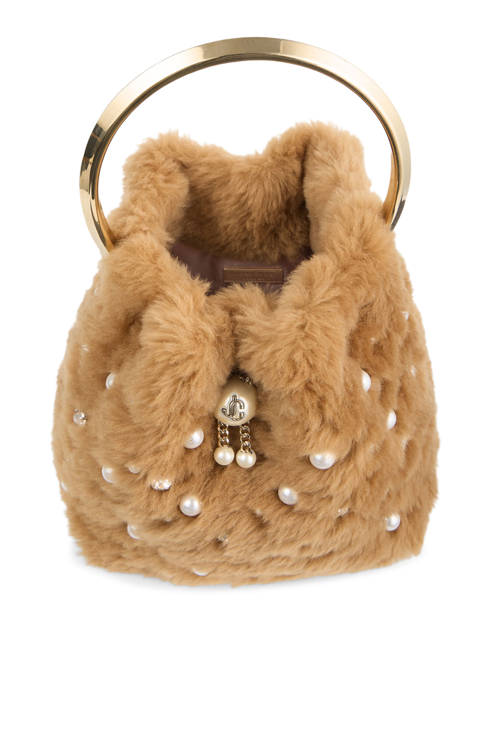 Bon Bon Small Shearling Bucket Bag