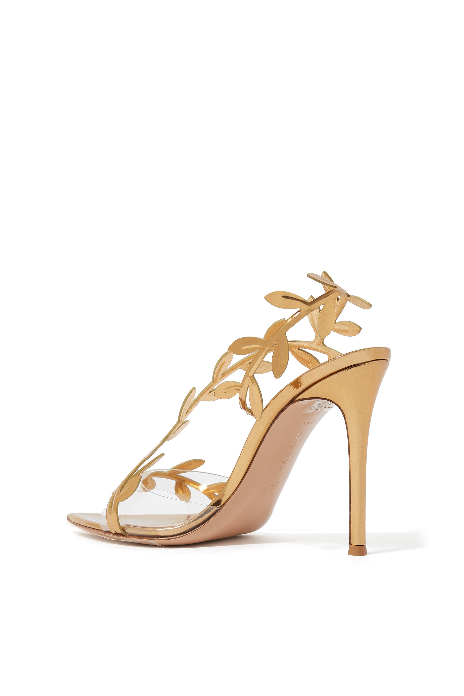 Flavia 105 Sandals in Metallic Leather