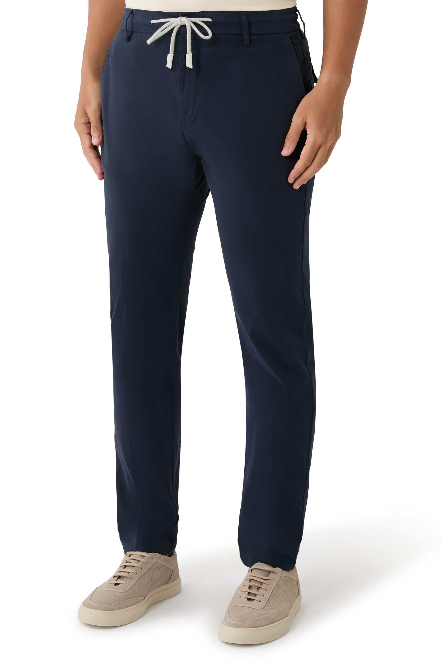 Flat Front Jogger Pants