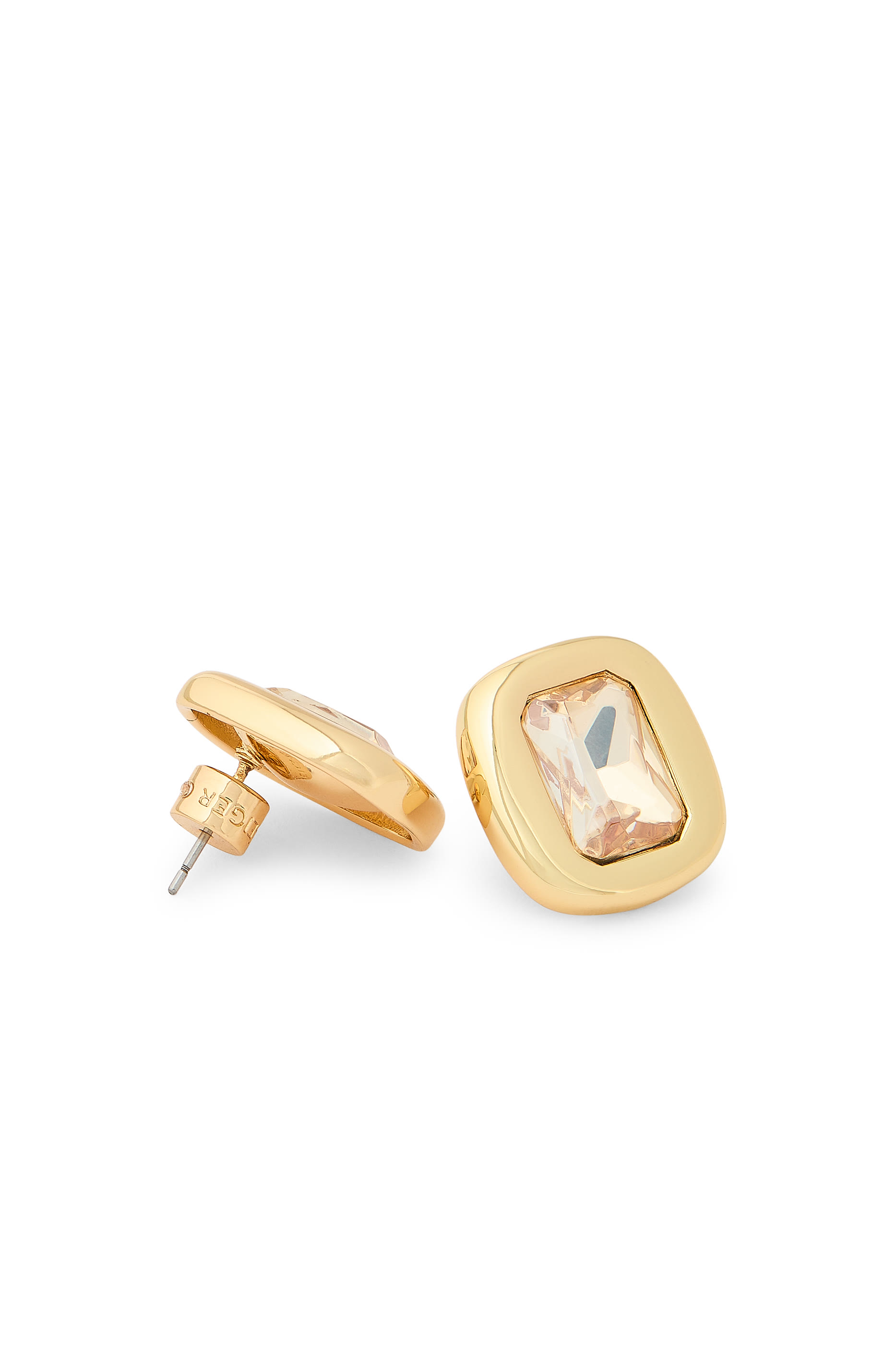 Ophelia Stud Earrings, Metal