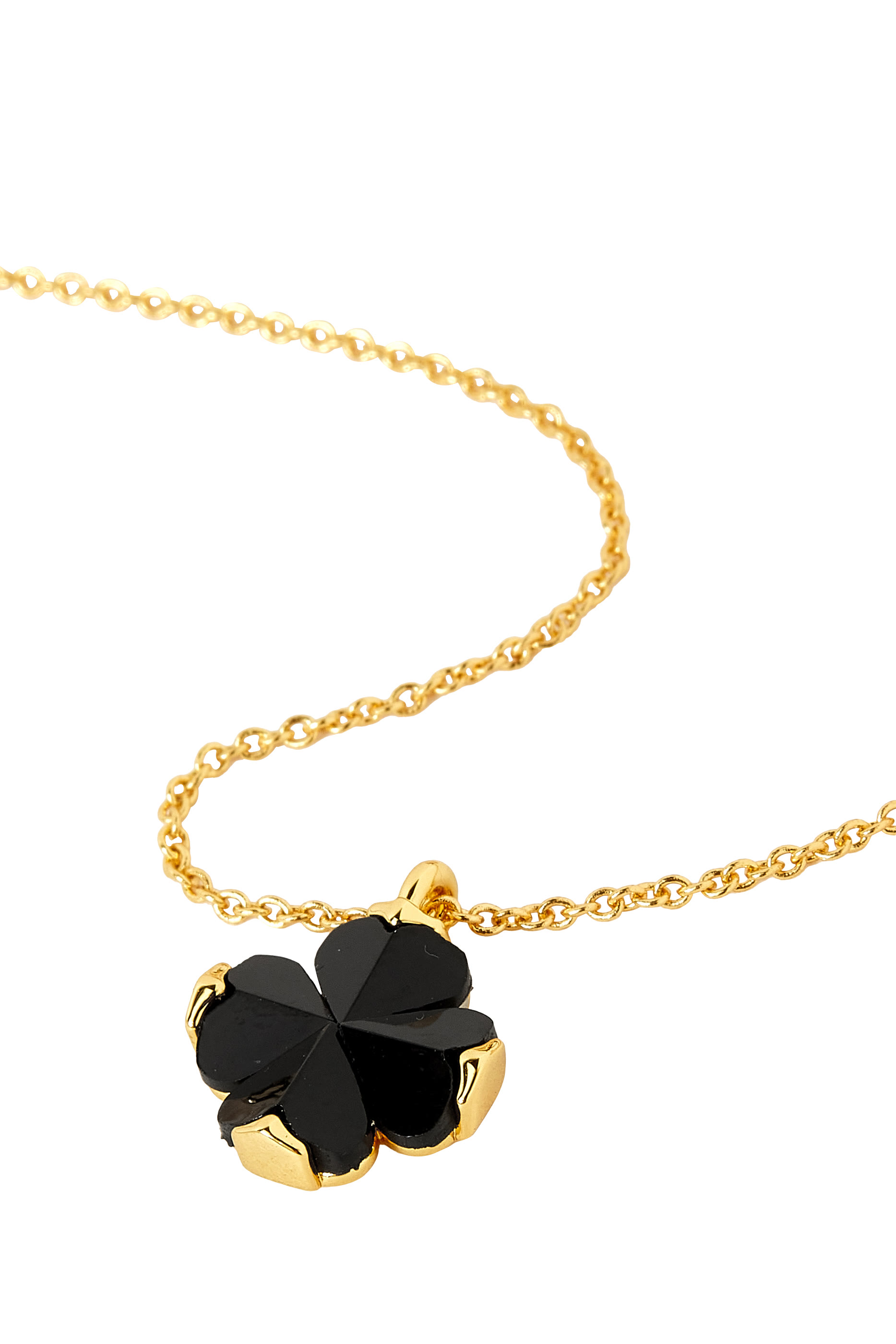 Spade Flower Pendant