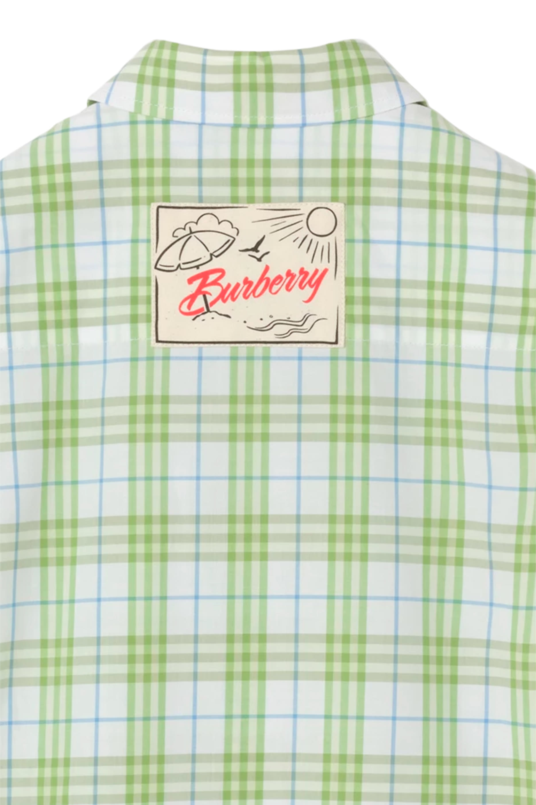Kids Logo Check Shirt