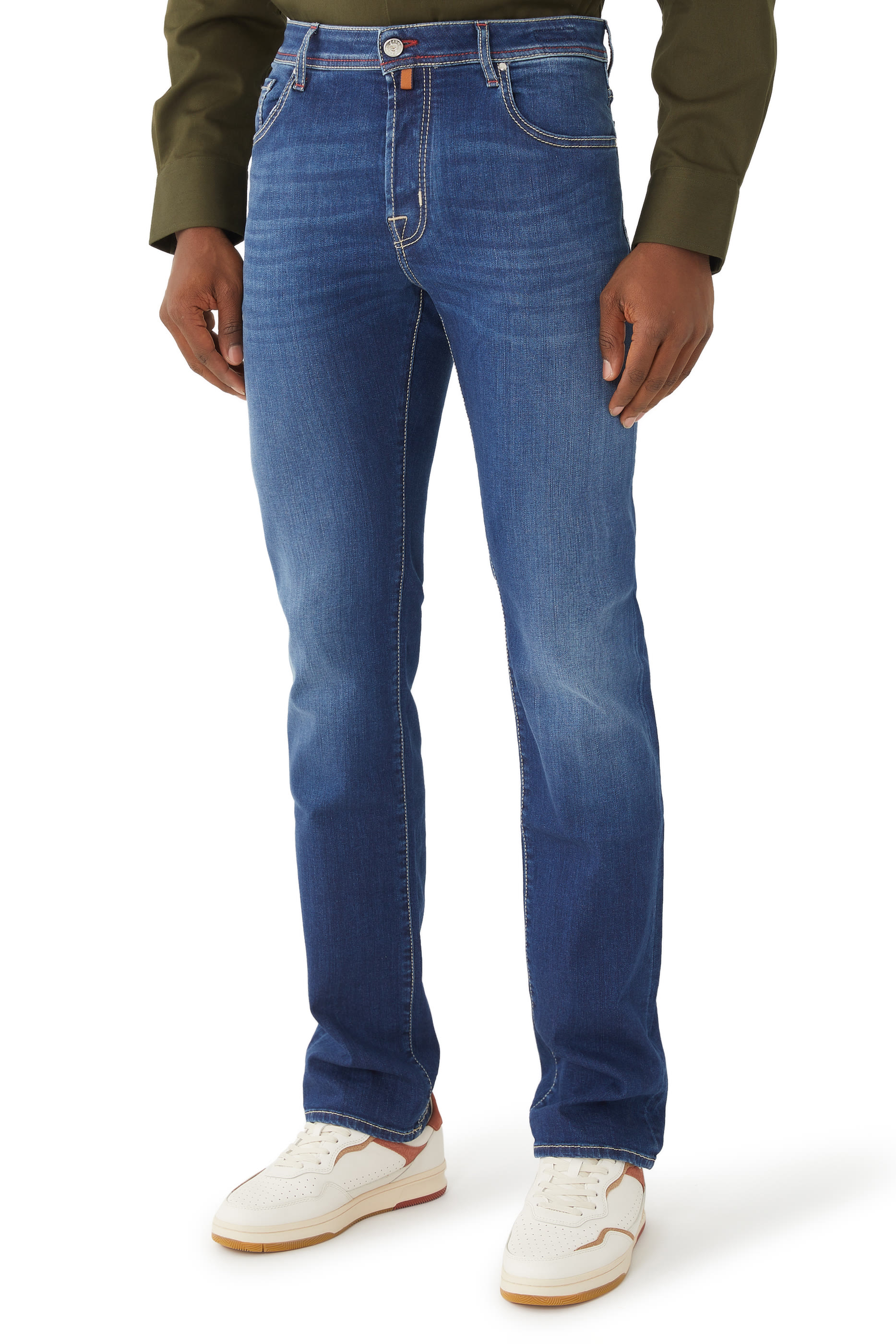 5 Pocket Regular Fit Denim Pant