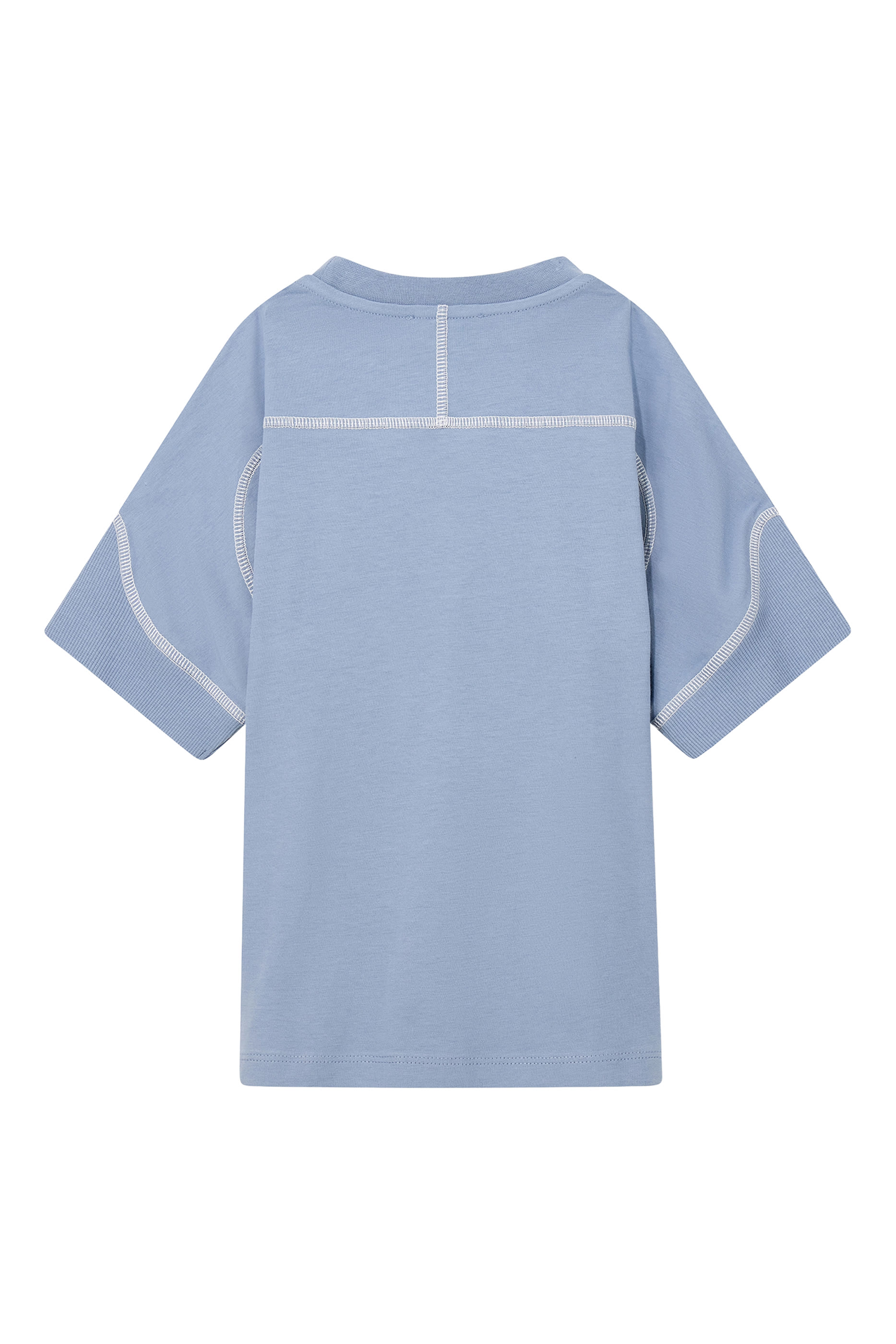 Kids EA Logo Panelled T-Shirt