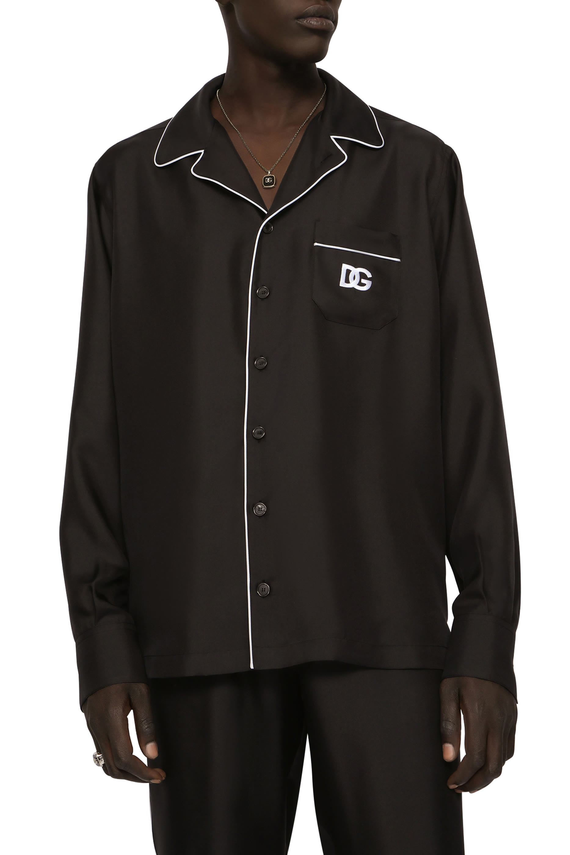 Silk Pajama Shirt