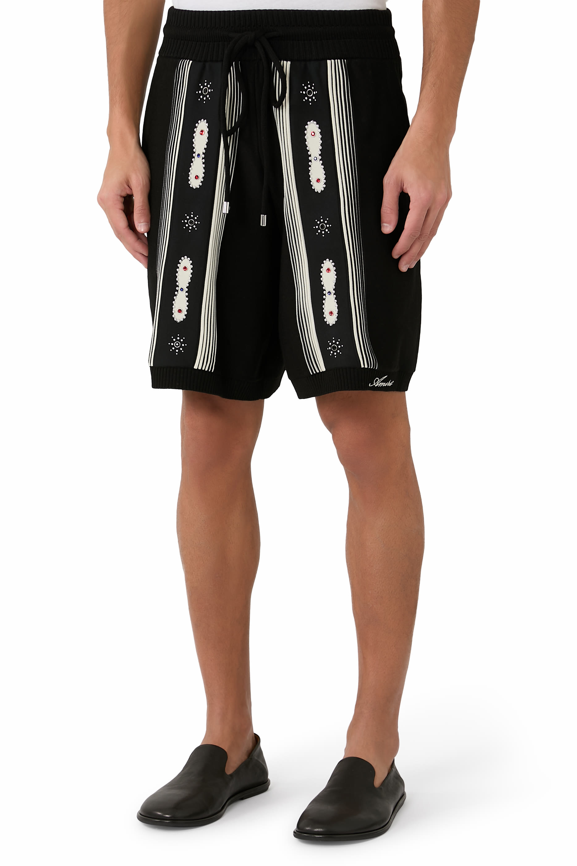 Stud Stripe Shorts