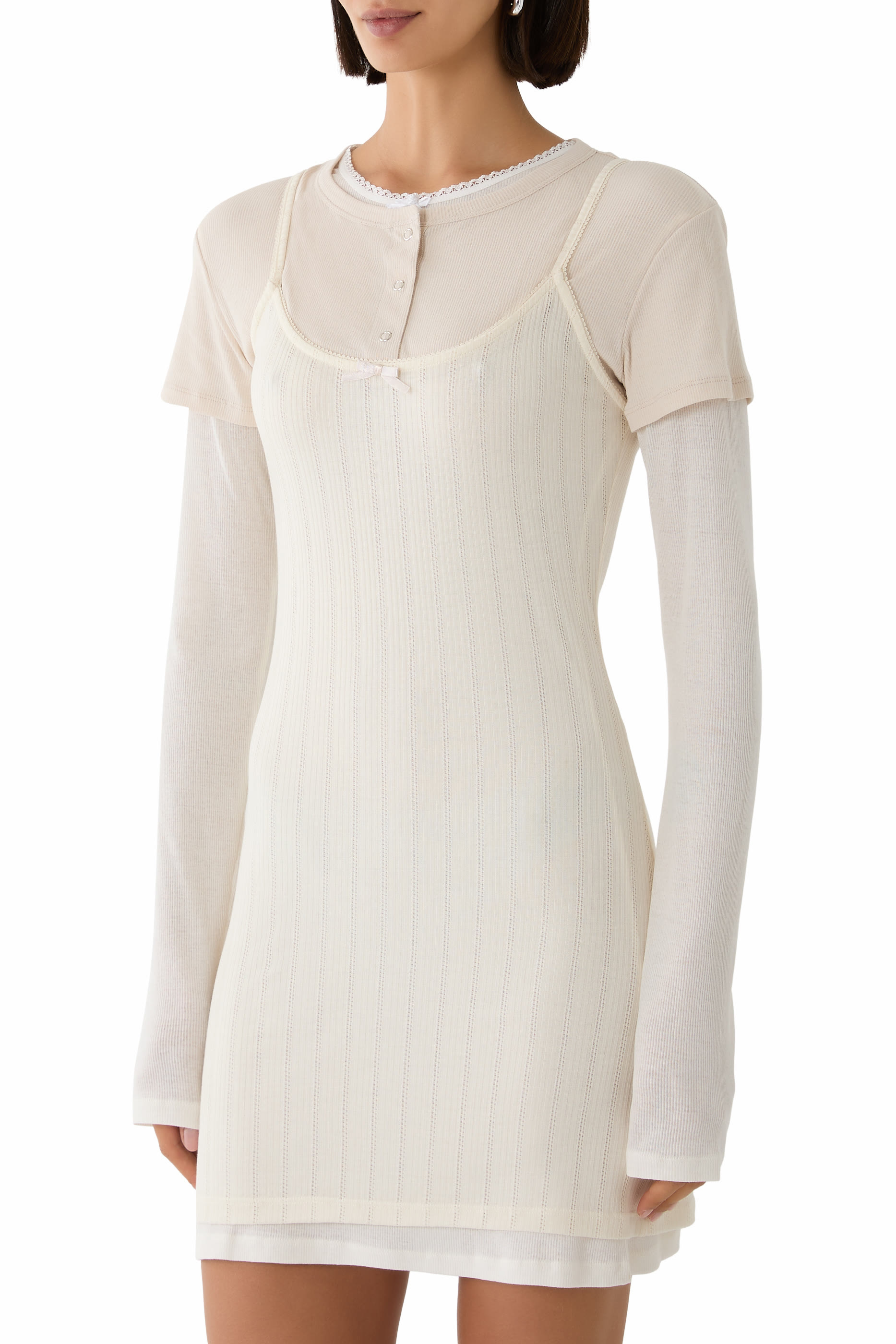 Layered Mini Dress 