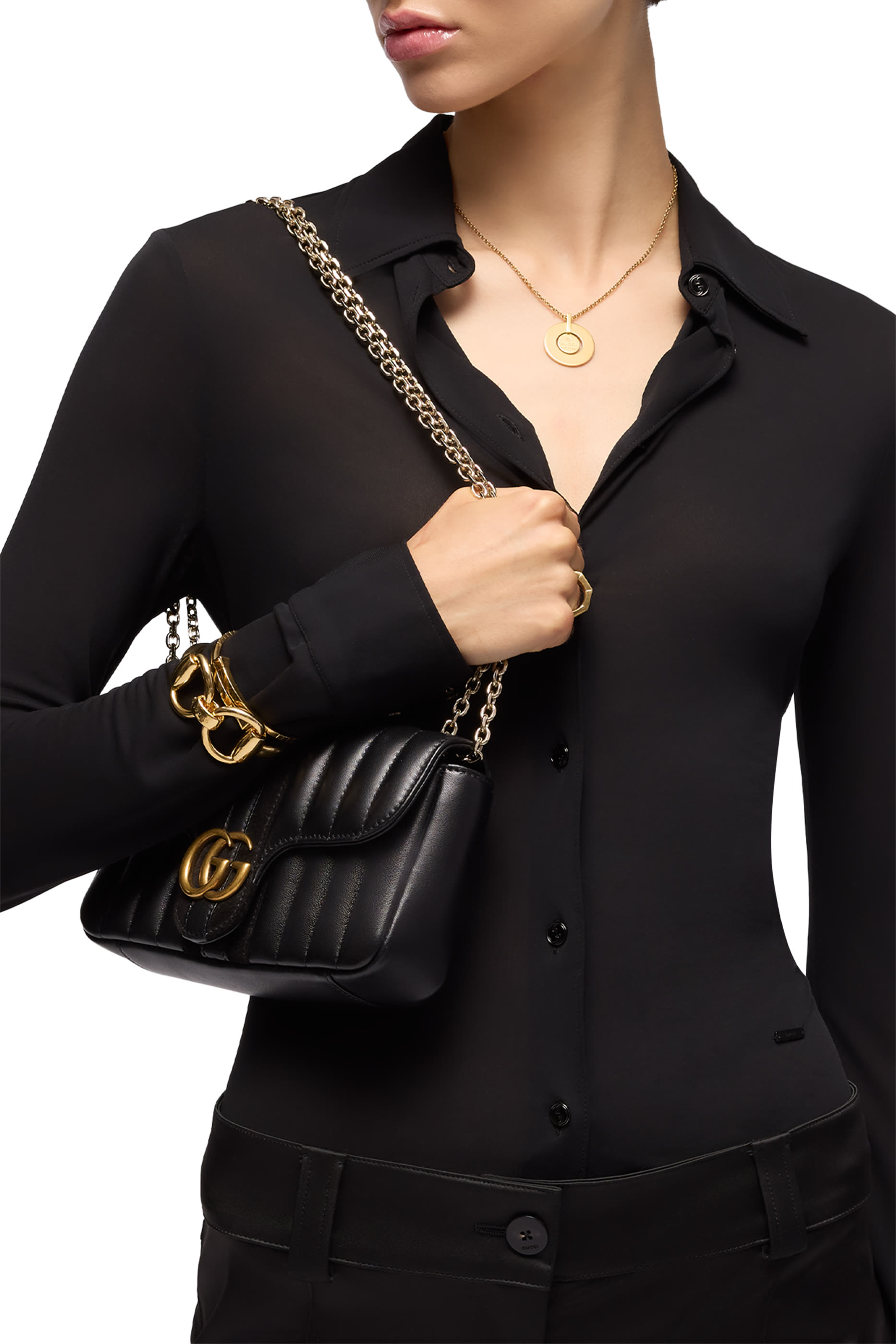Jetset GG Marmont Small Shoulder Bag