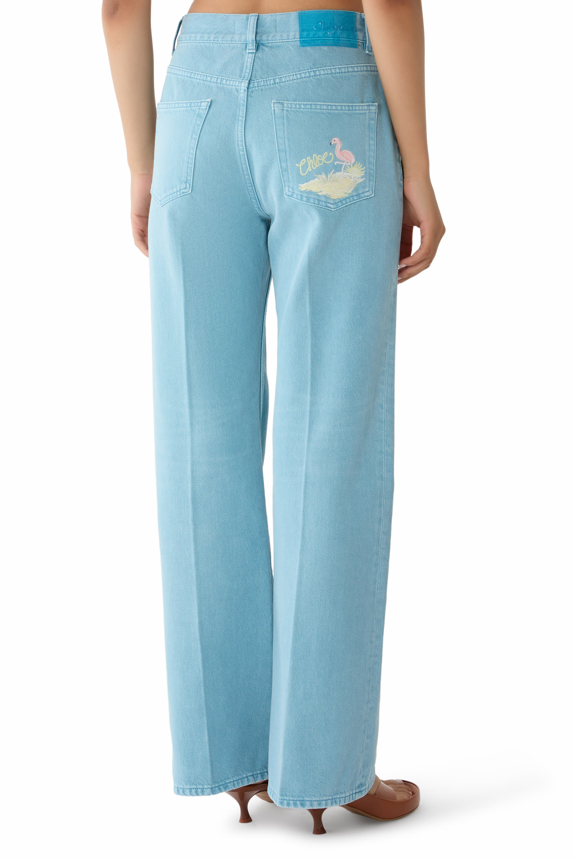 Embroidered Jeans