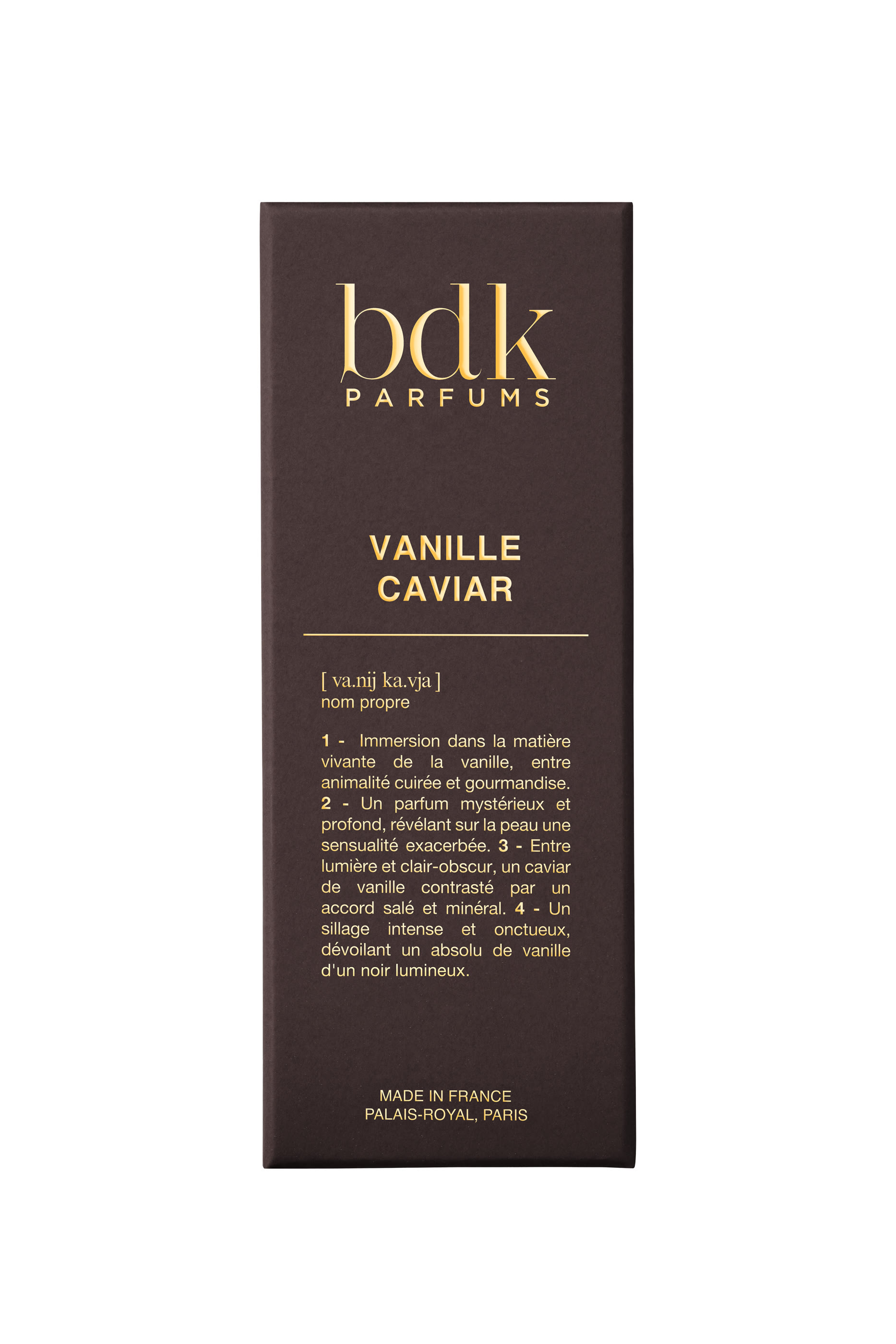 Vanille Caviar Eau de Parfum