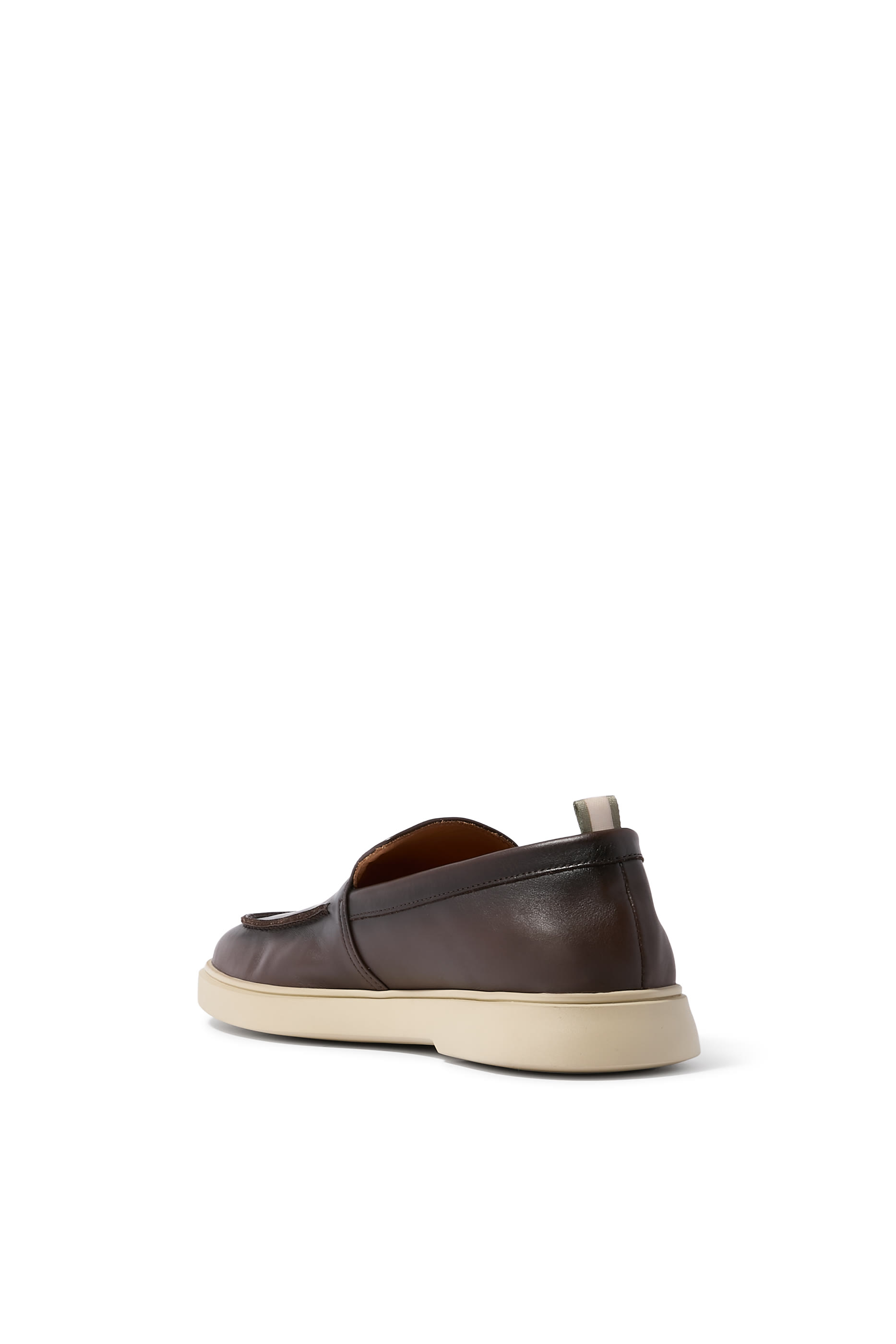 Bones 002 Taupe Suede Loafers