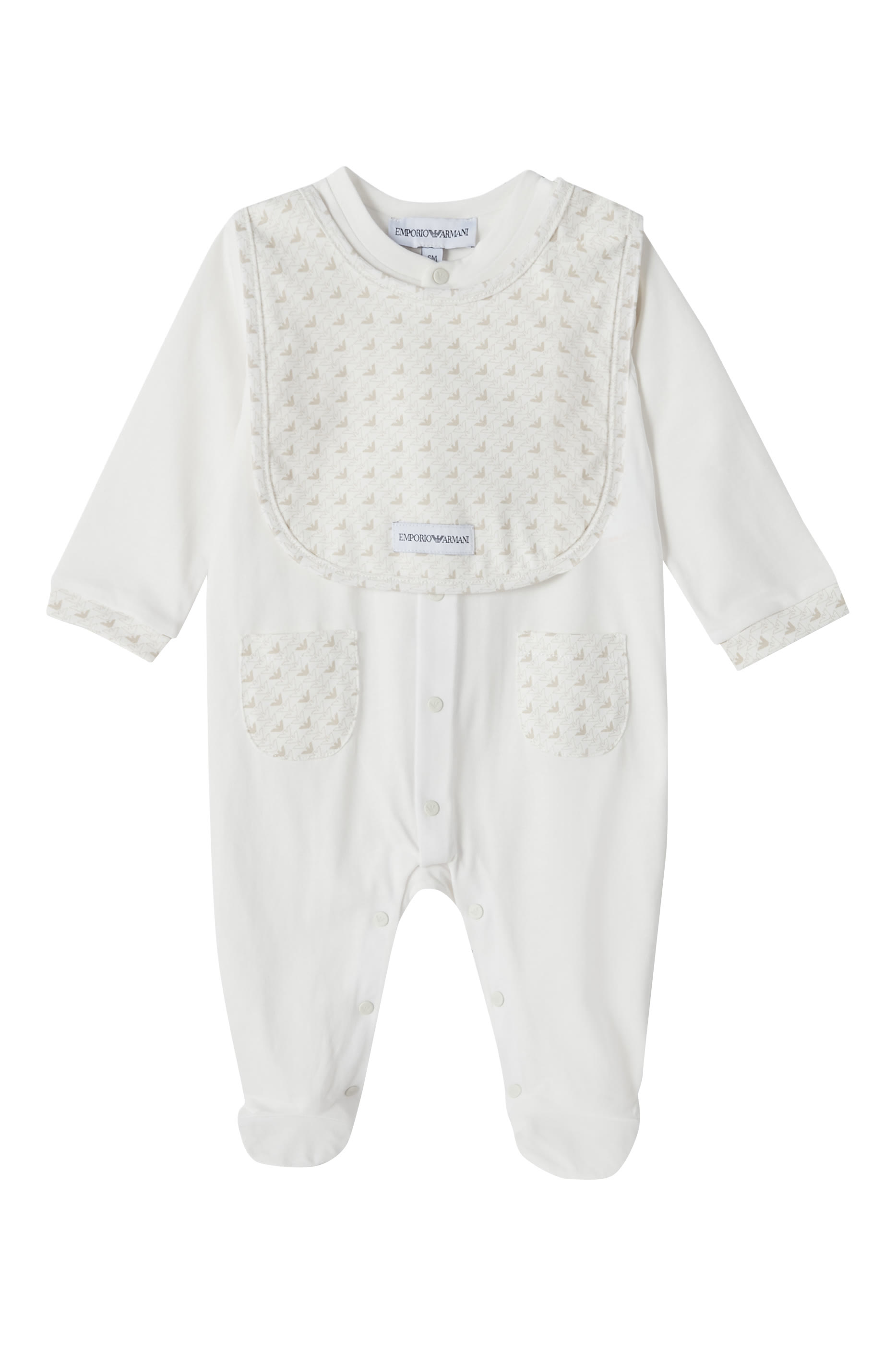 Kids Logo Jumpsuit  Bib Set