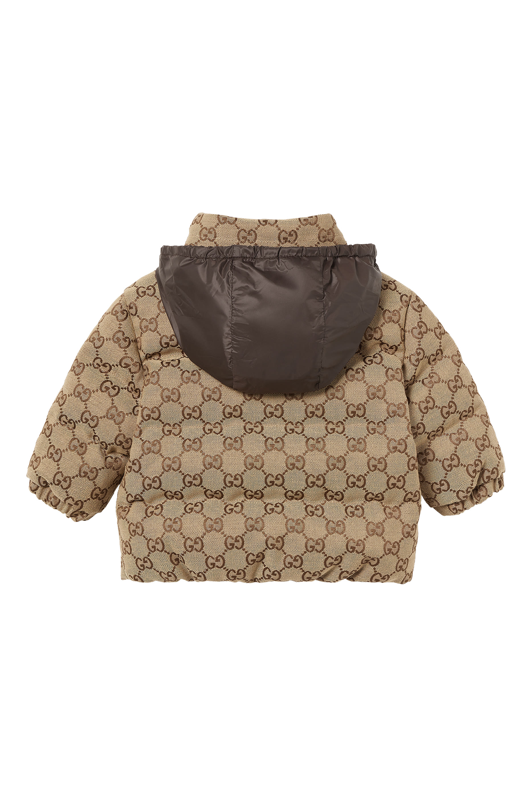 Kids GG Canvas Padded Jacket