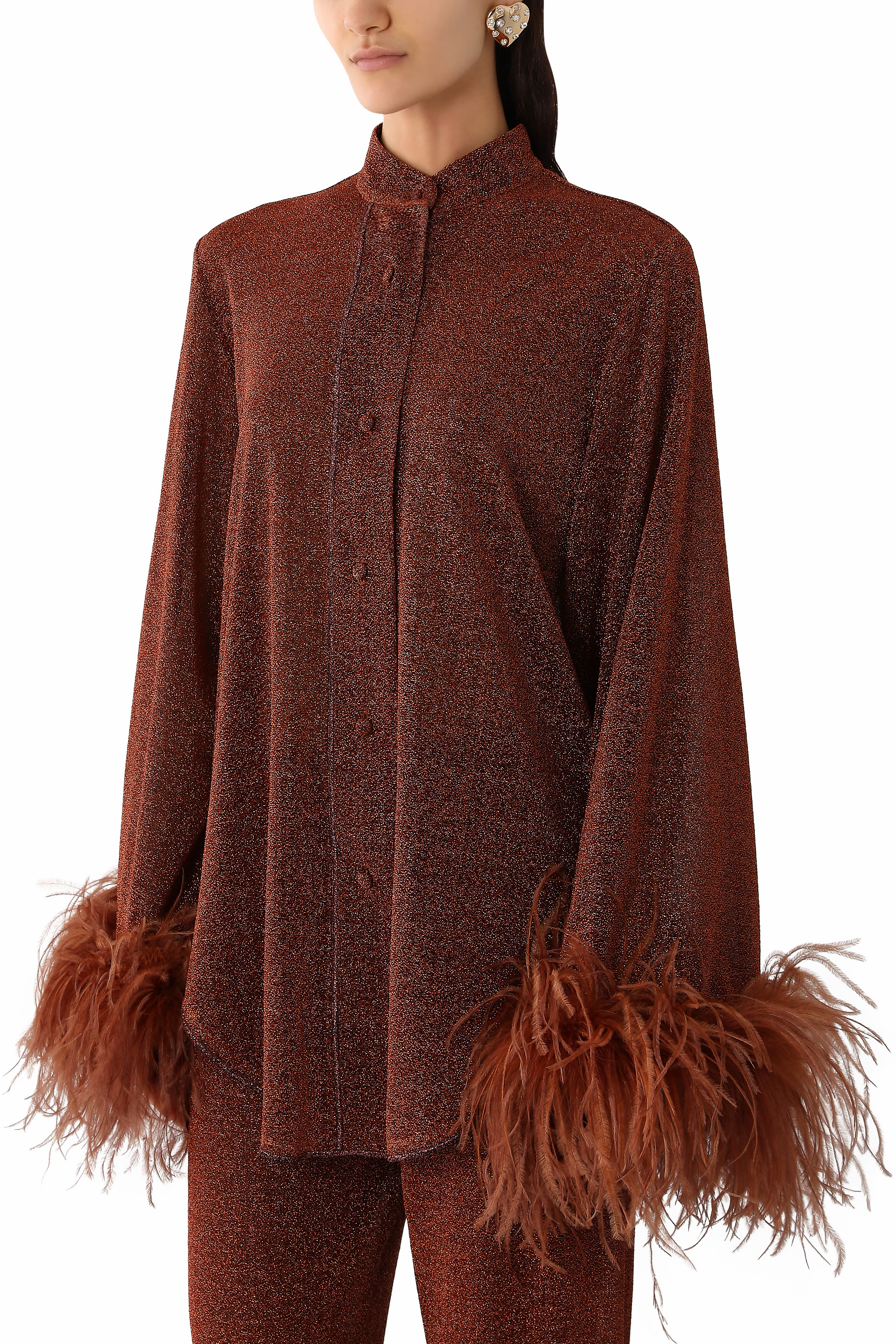 Lumiere Plumage Long Shirt
