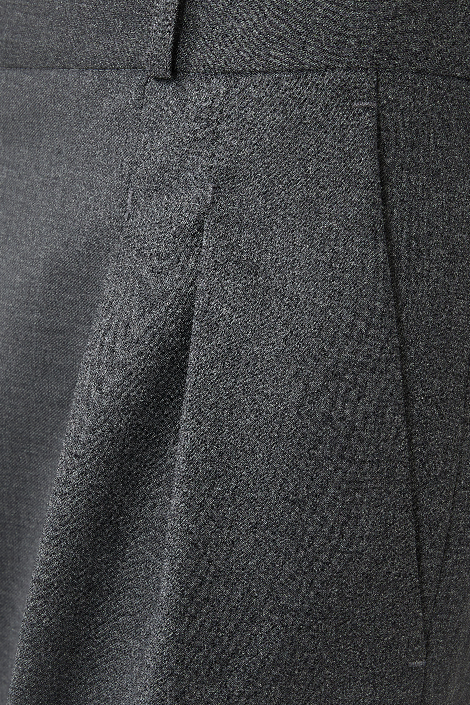 SBIRU LDS Virgin Wool Pleated Trousers 