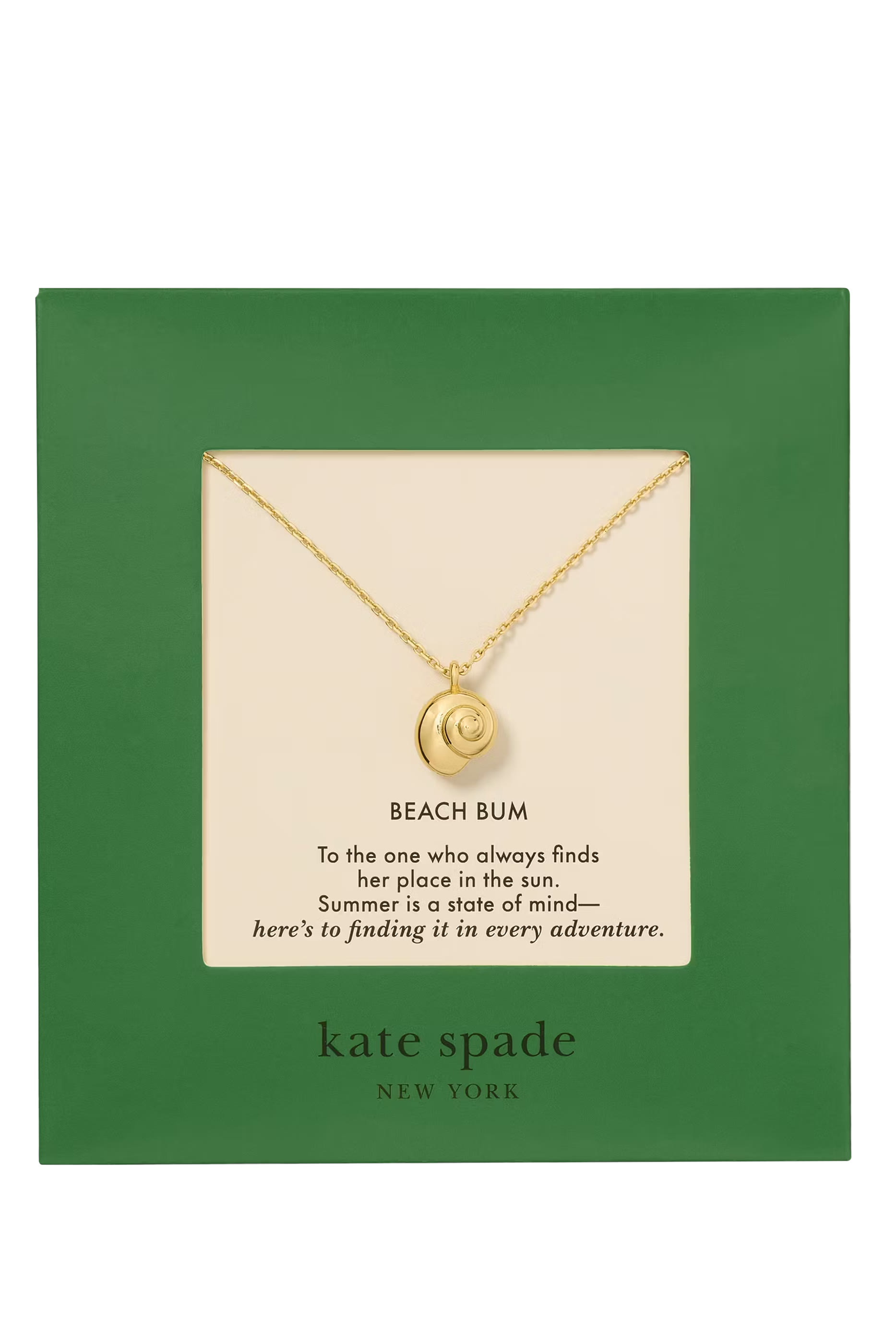 Beach Bum Pendant Necklace