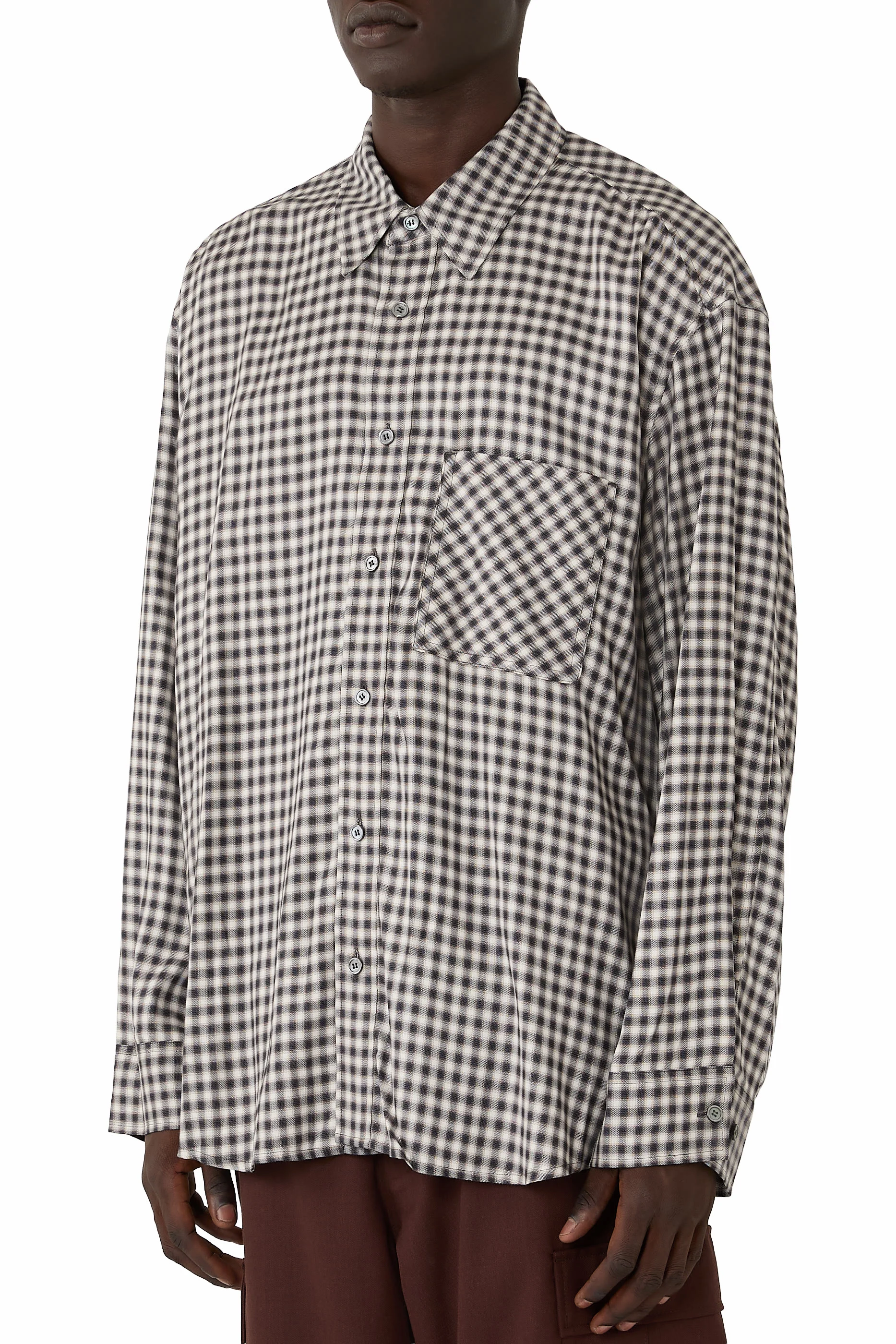 Modal Check Shirt